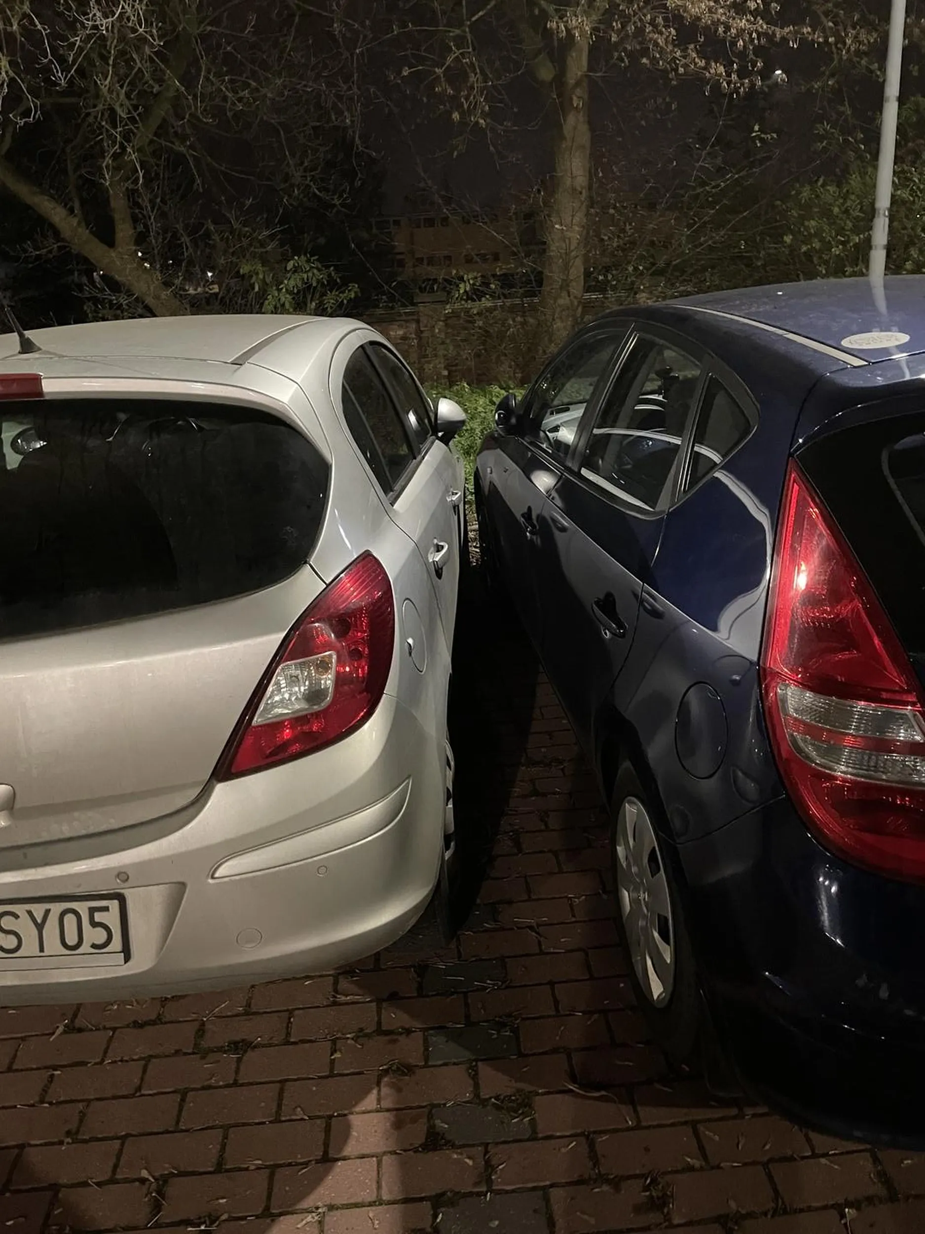 Czlowiek tragedia, parkuje jak mu sie podoba