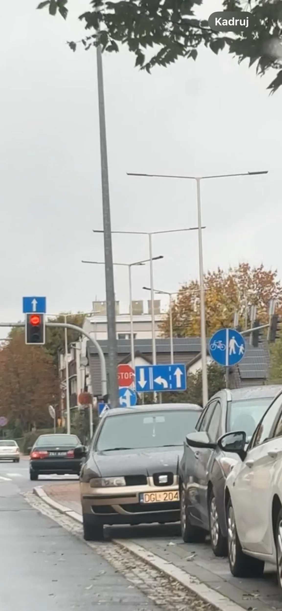 Zablokowal mi droge na chate nie pozdrawiam nawet parkowac nie umie