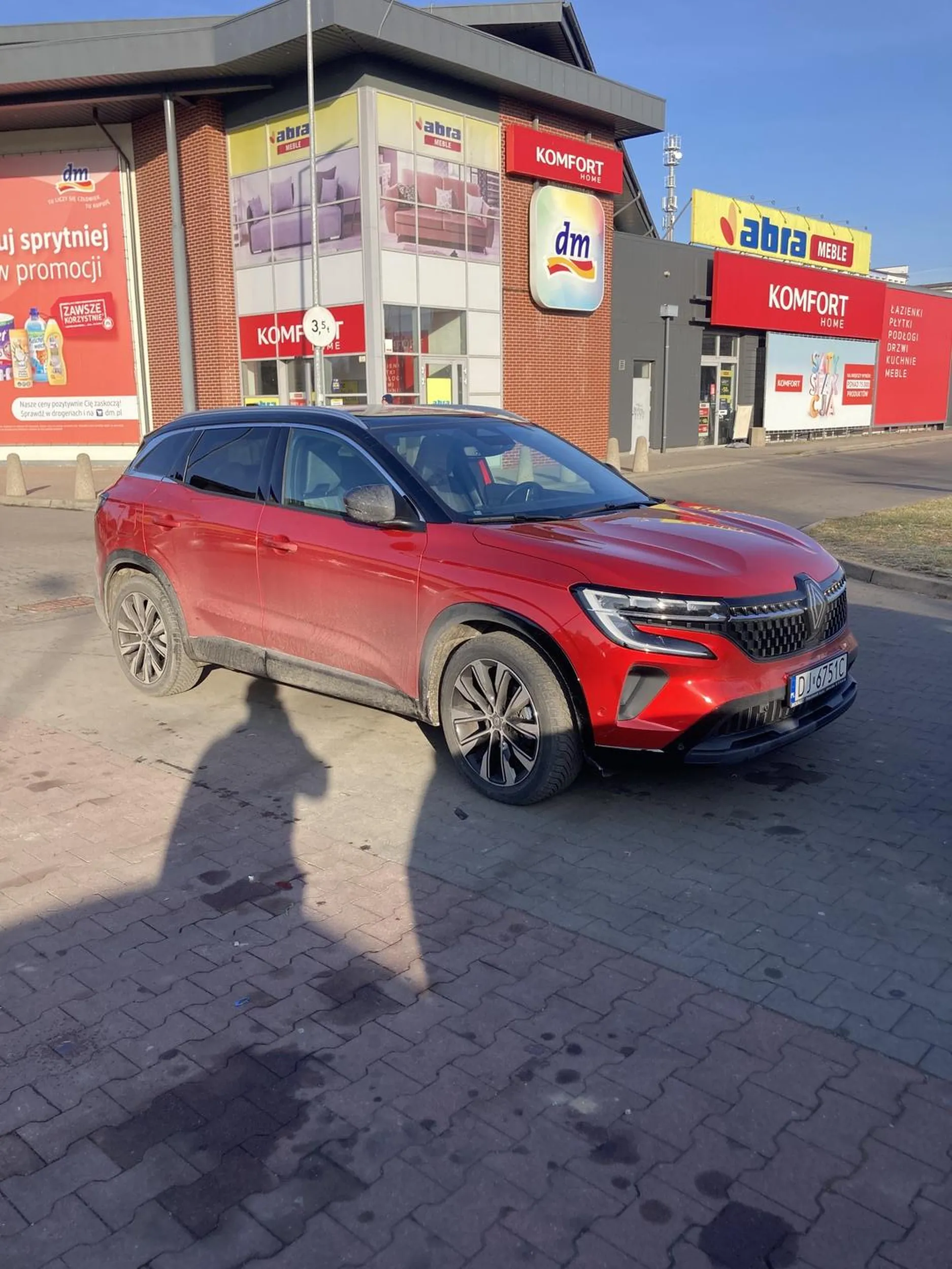 Chamstwo na parkingu