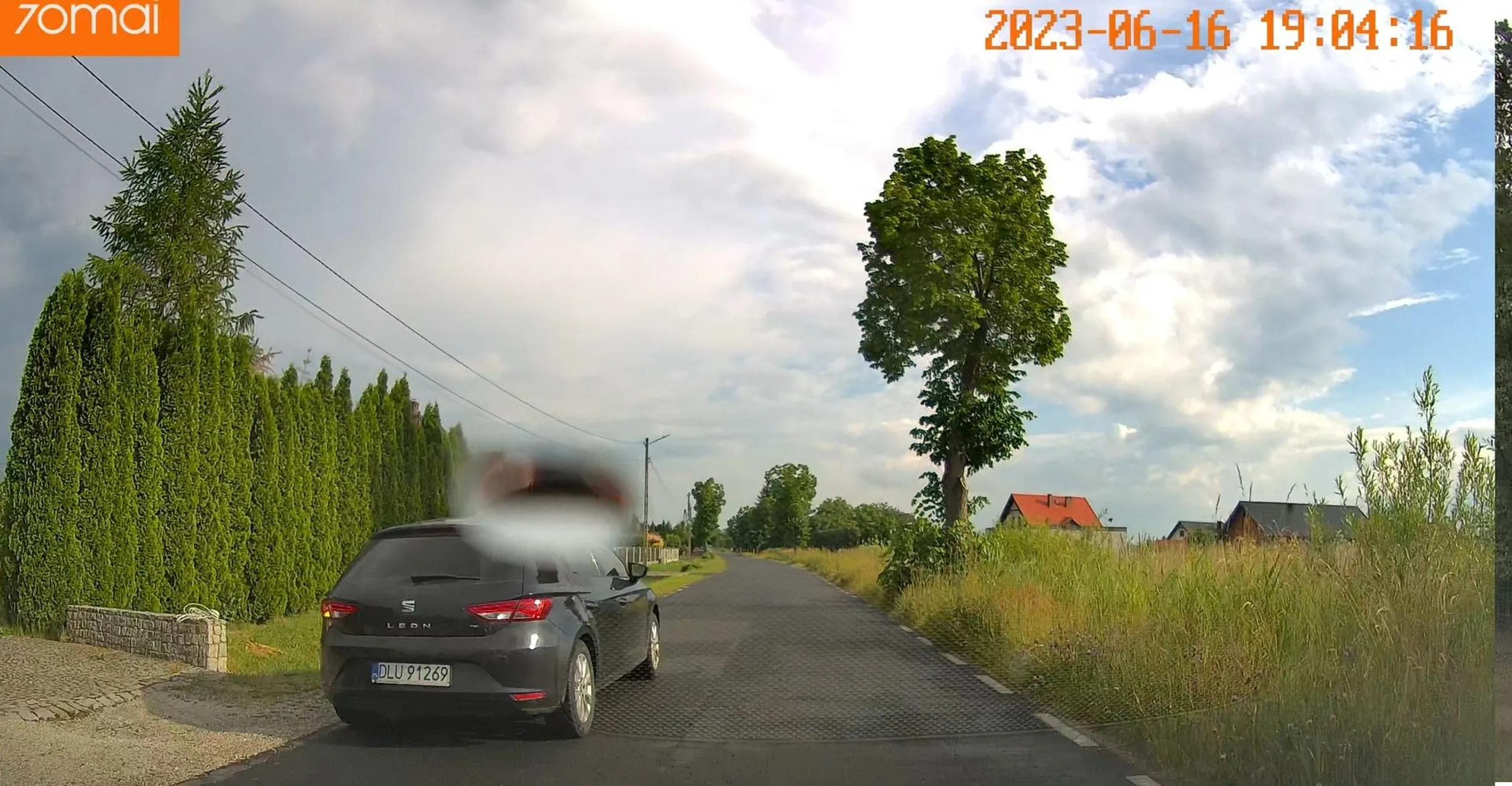 Następny kretyn który pomylił wioskę z autostradą