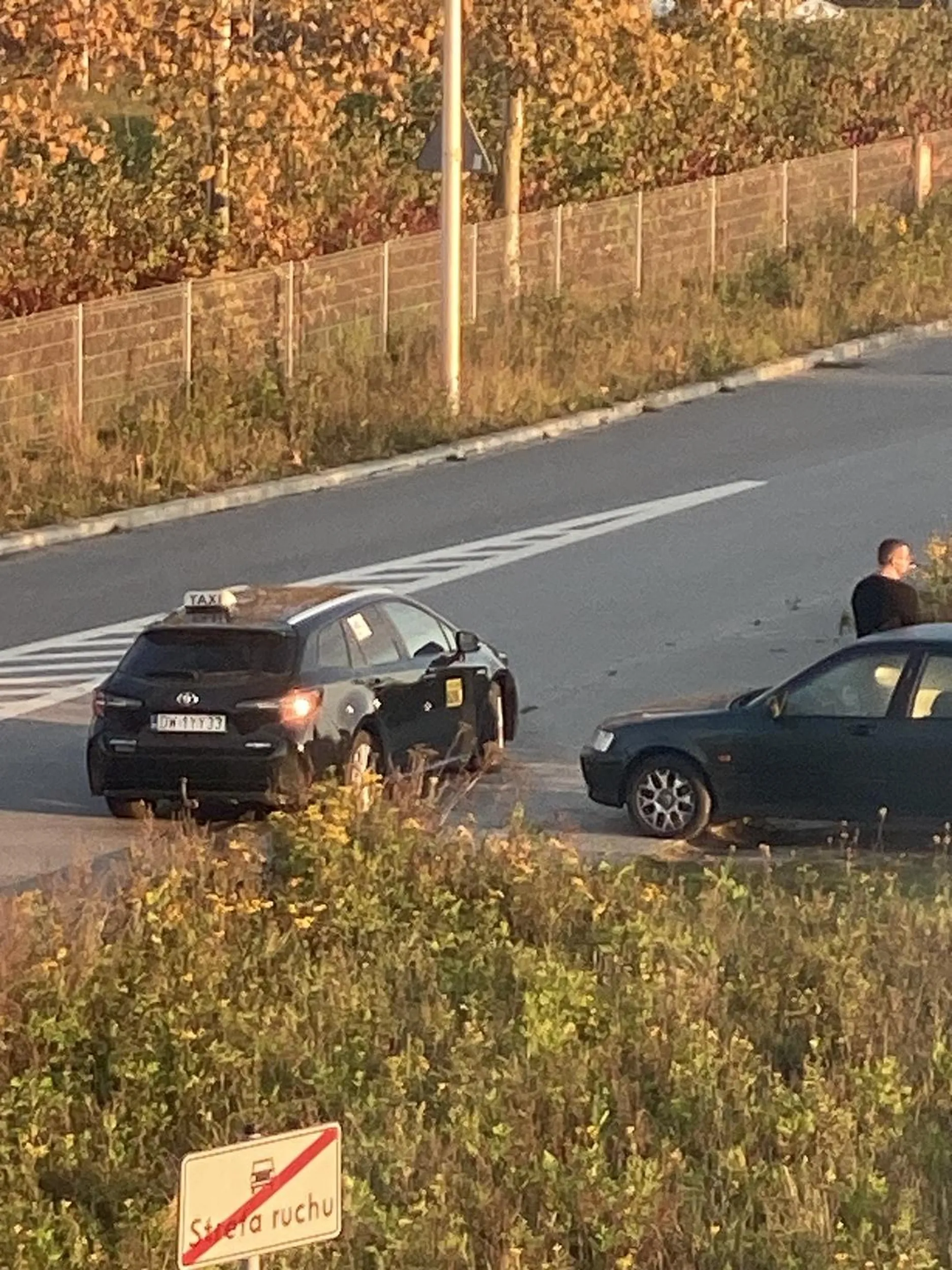 Słuchaj obleśny typie! Może u ciebie na wsi szcza się wszędzie gdzie popadnie ale w Polsce mamy do tego toalety! 100 metrów dalej masz Orlen z ciepłą wodą żebyś mógł te ojszczane łapy! Wymyć !!!