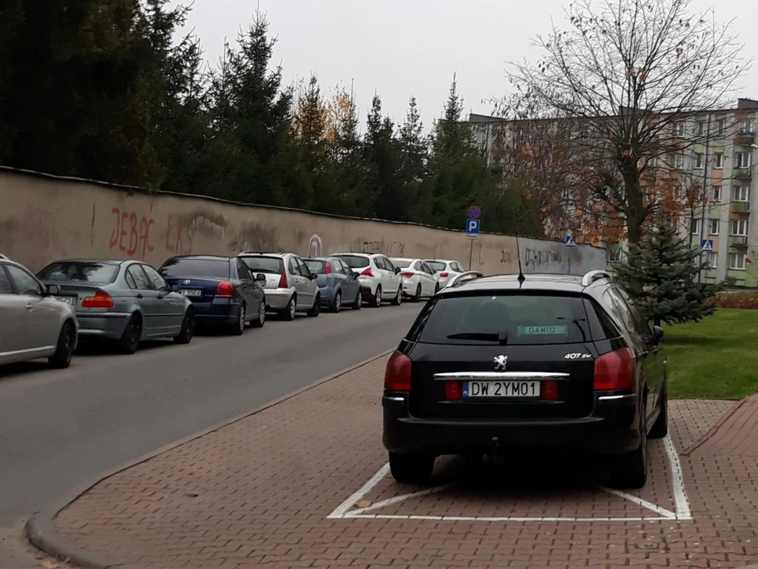 jazda po chodniku parkowanie na chodniku pakowanie na kopercie parkowanie z dala od krawędzi jezdni ignorowanie zakazu wjazdu