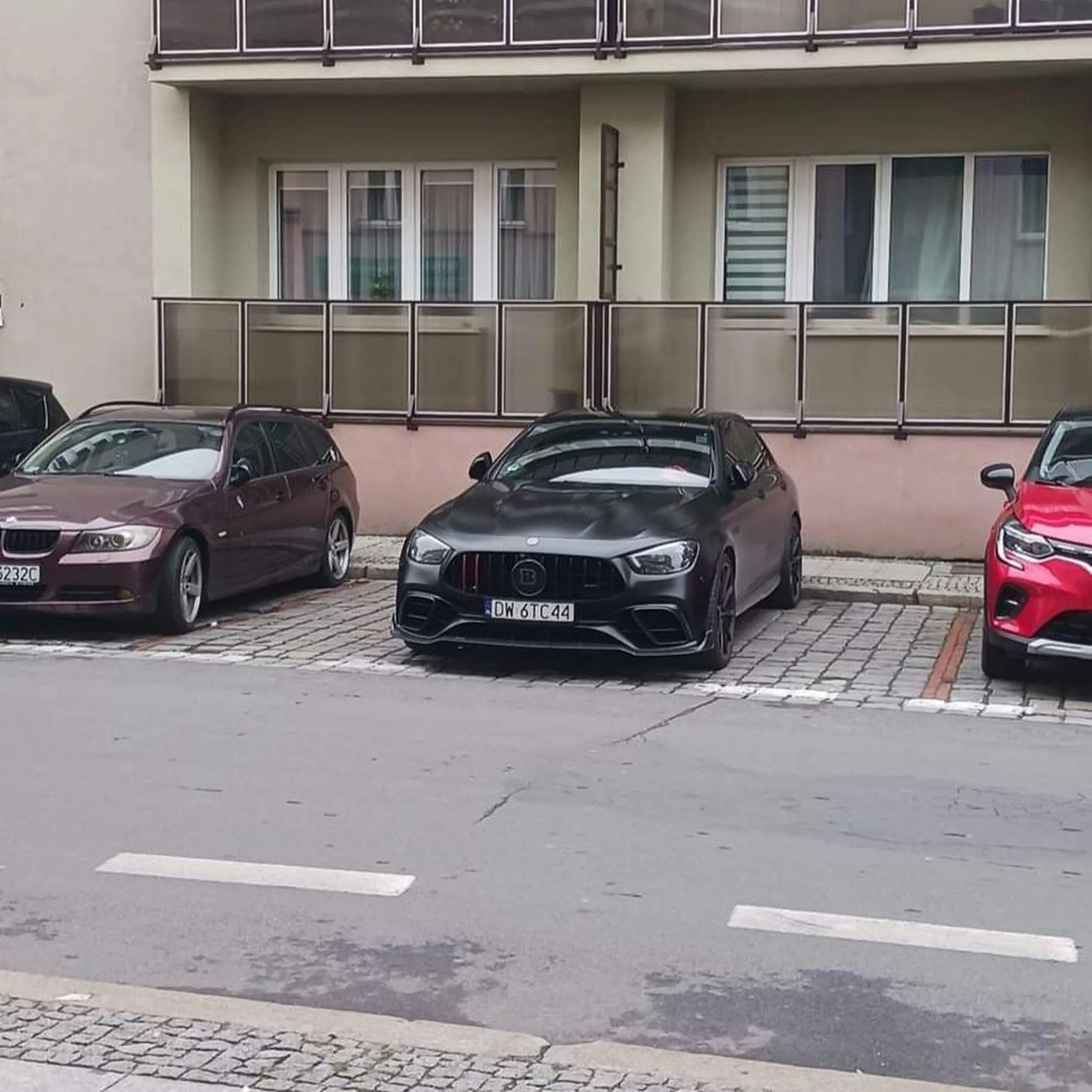 Kierowca zgubił gdzieś mózg... poszukiwania trwają.