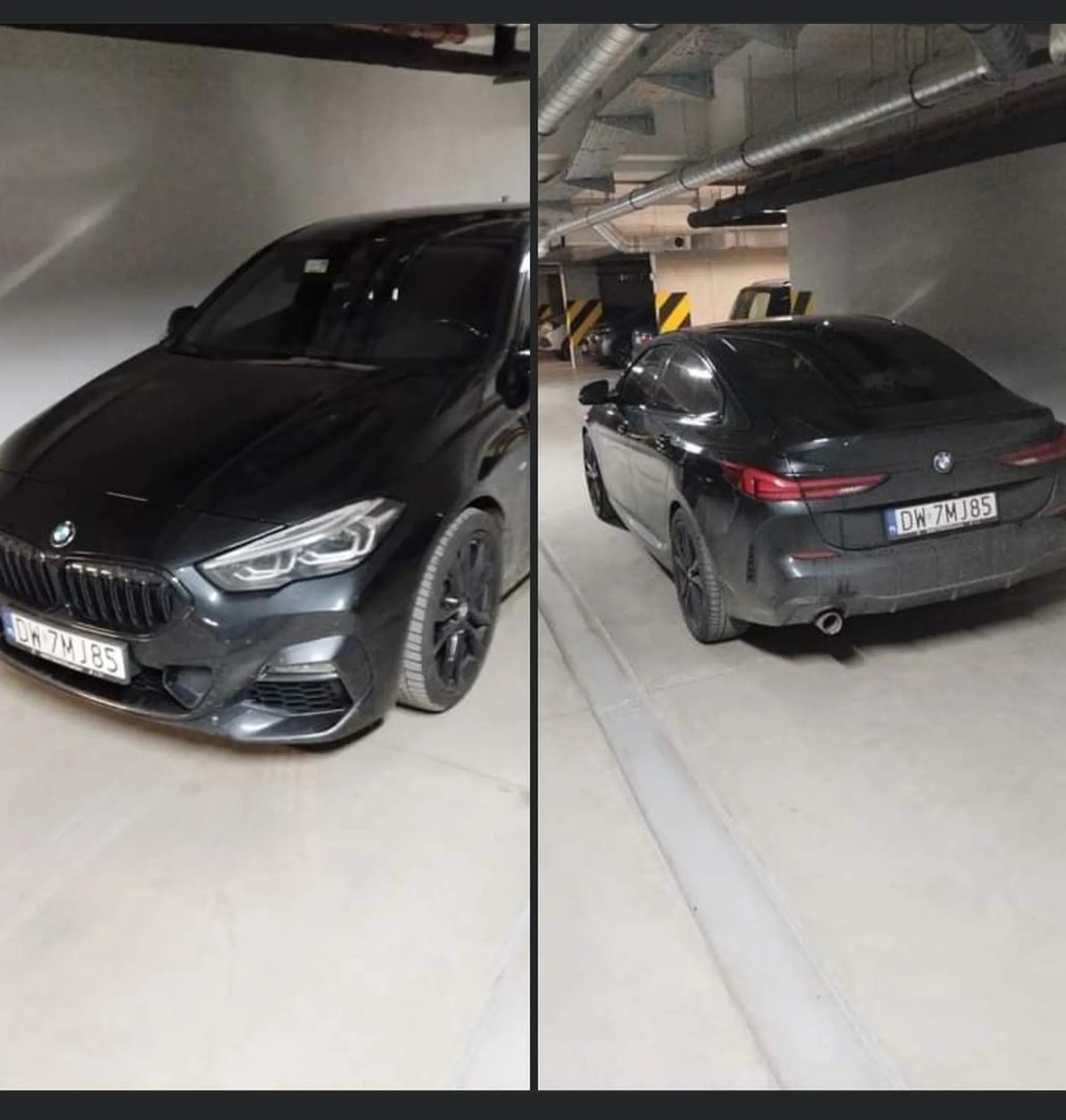 Chamidło w czarnym BMW parkuje na korytarzu prywatnego parkingu podziemnego osiedla, w którym nie ma wykupionego miejsca. Notorycznie blokuje tym samym dostęp do miejsc parkingowych osób, które płacą. Życzę powodzenia sąsiedzie