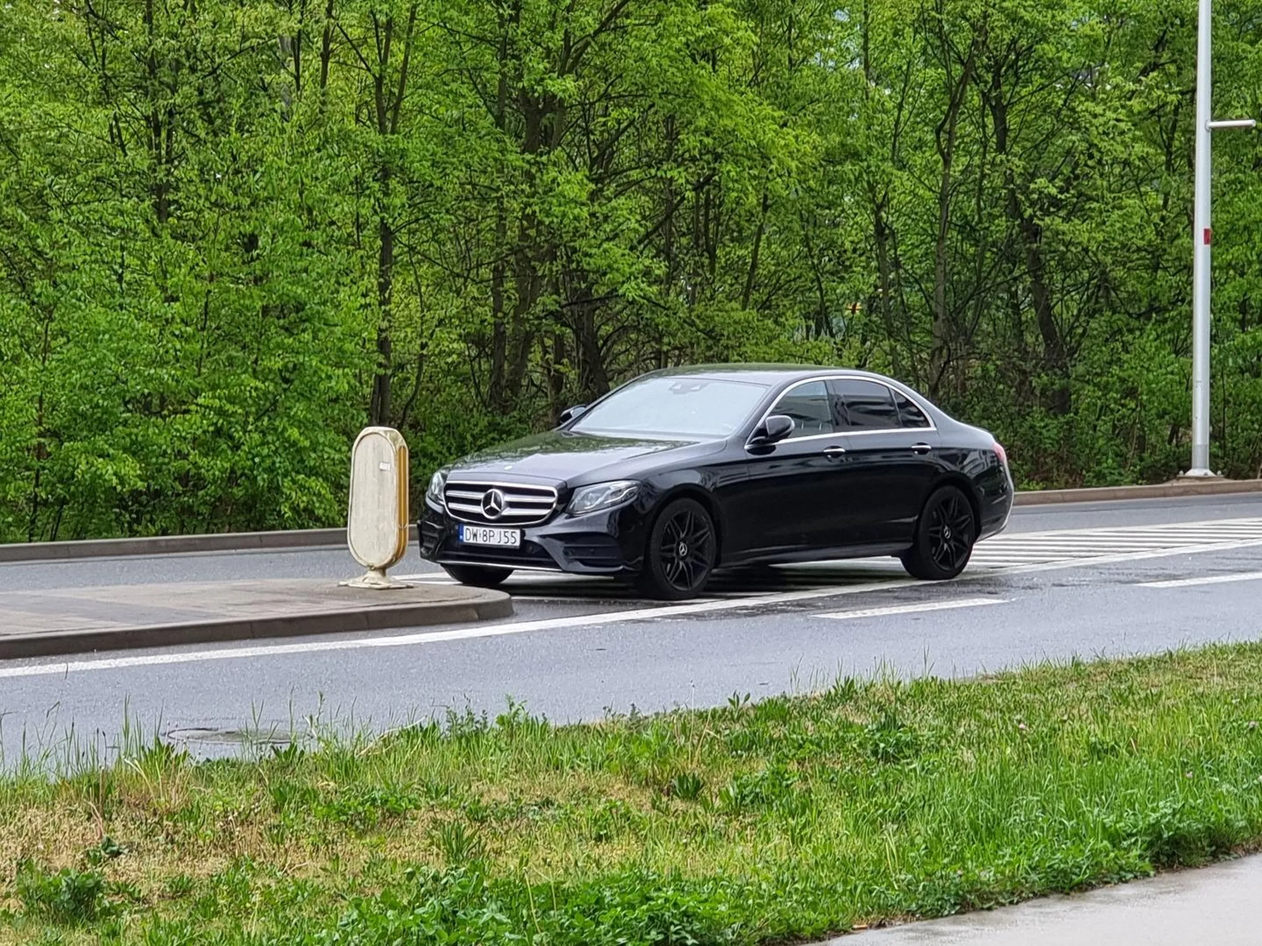 Jeszcze chwila i się nauczy gdzie się parkuje ;)