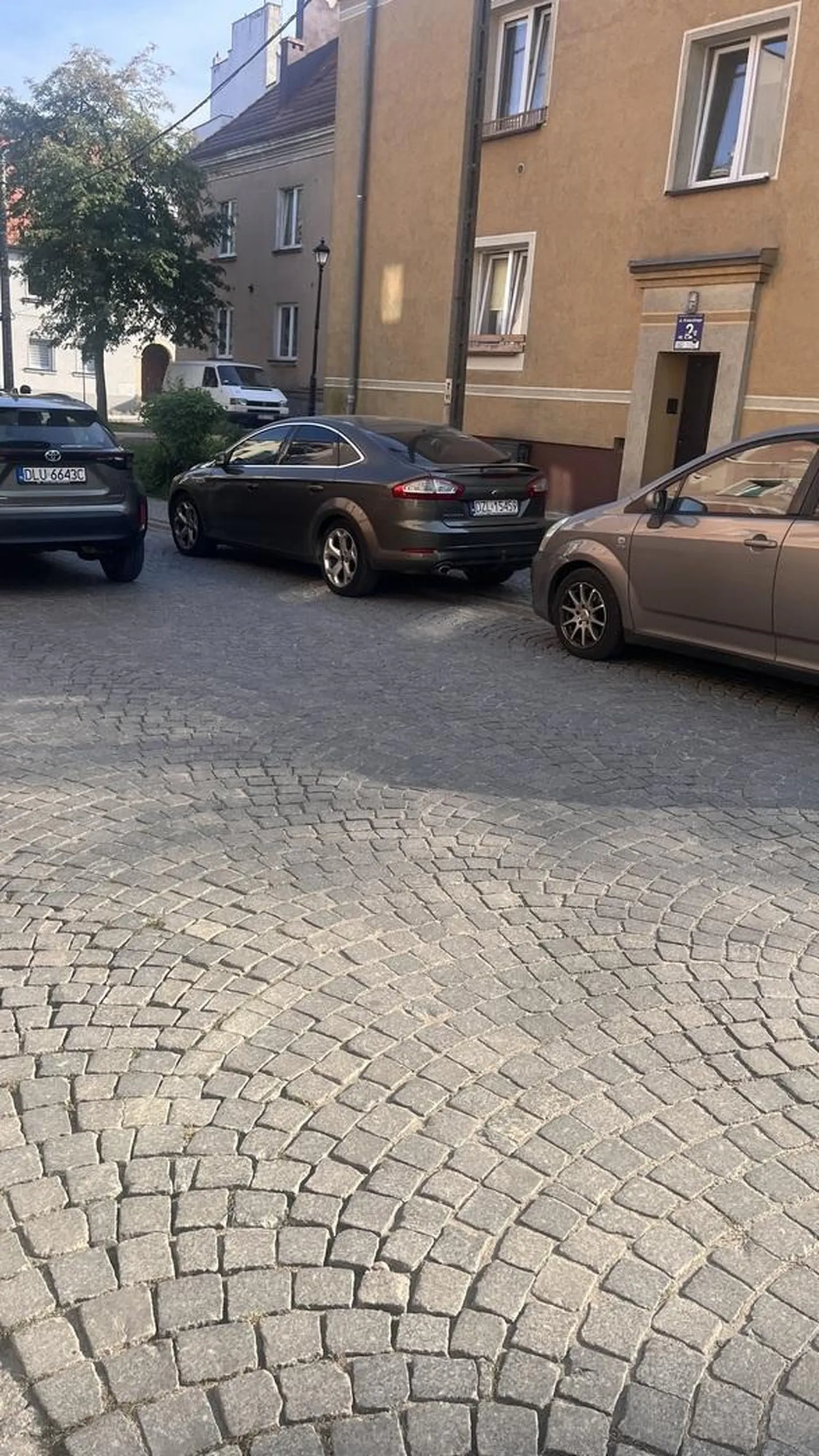 Na drodze z zakazem zatrzymywania staje (B36) i po lodziki się udaje, 10 metrów dalej masz chłopie normalny parking, nie da rady przejechać bo sobie po lodziki chodzicie