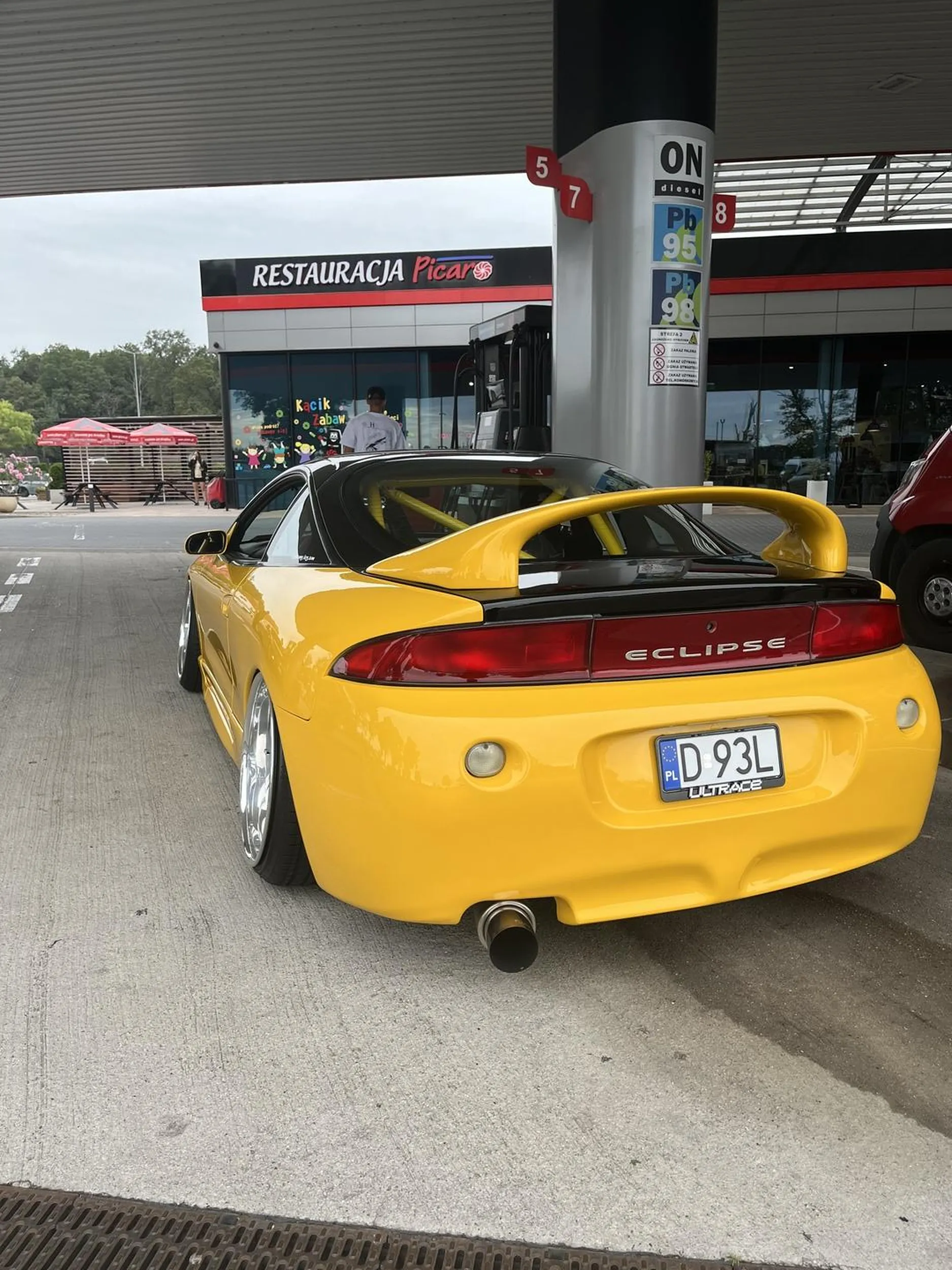 zajebiste eclips miły kierowca