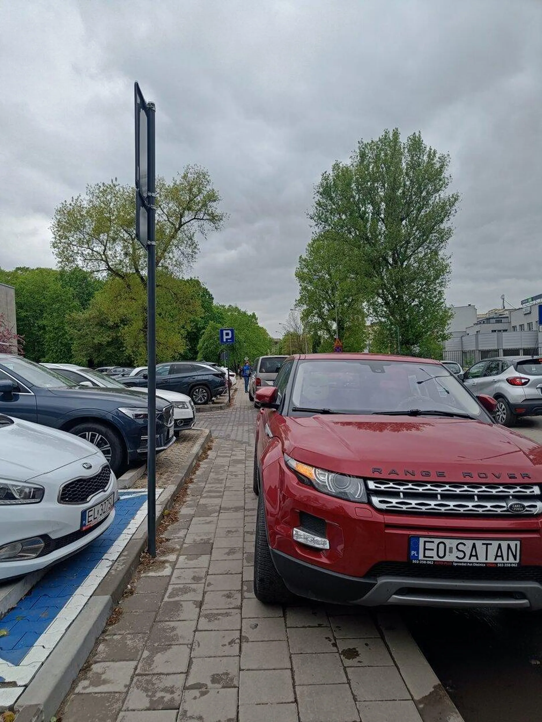 Kolejny "miszcz" parkowania