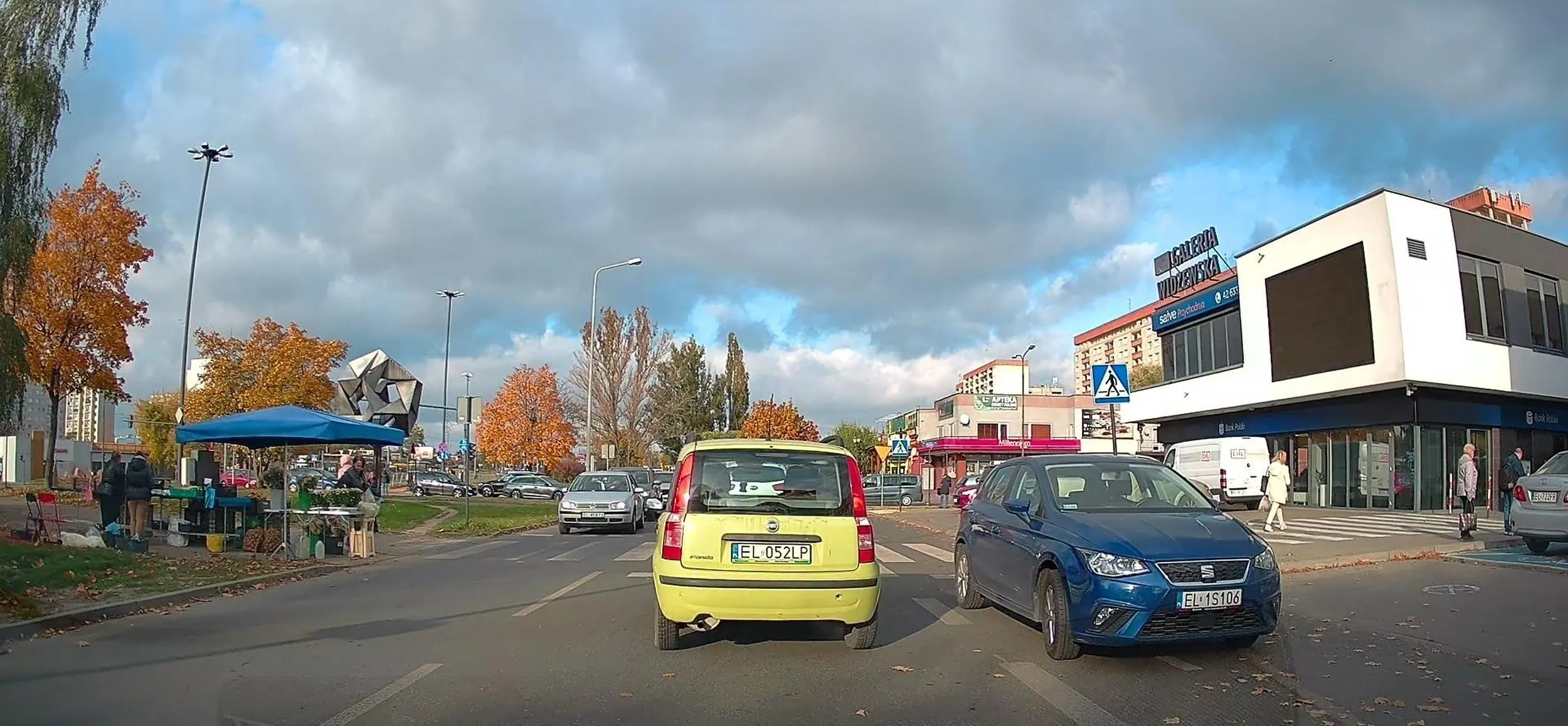 parkowanie przed przejsciem dla pieszych
