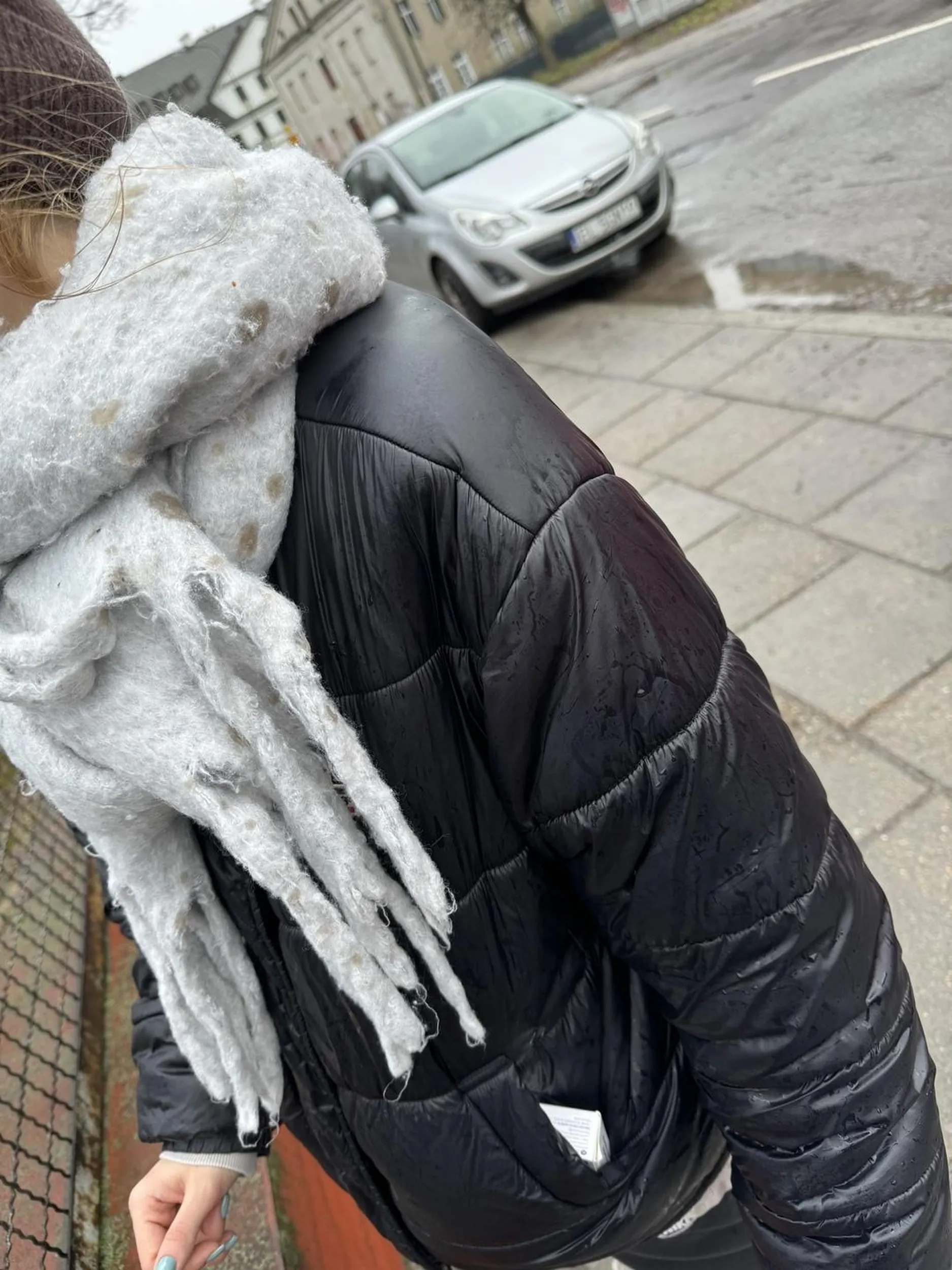 Kierowca zapewnia darmowy prysznic;)