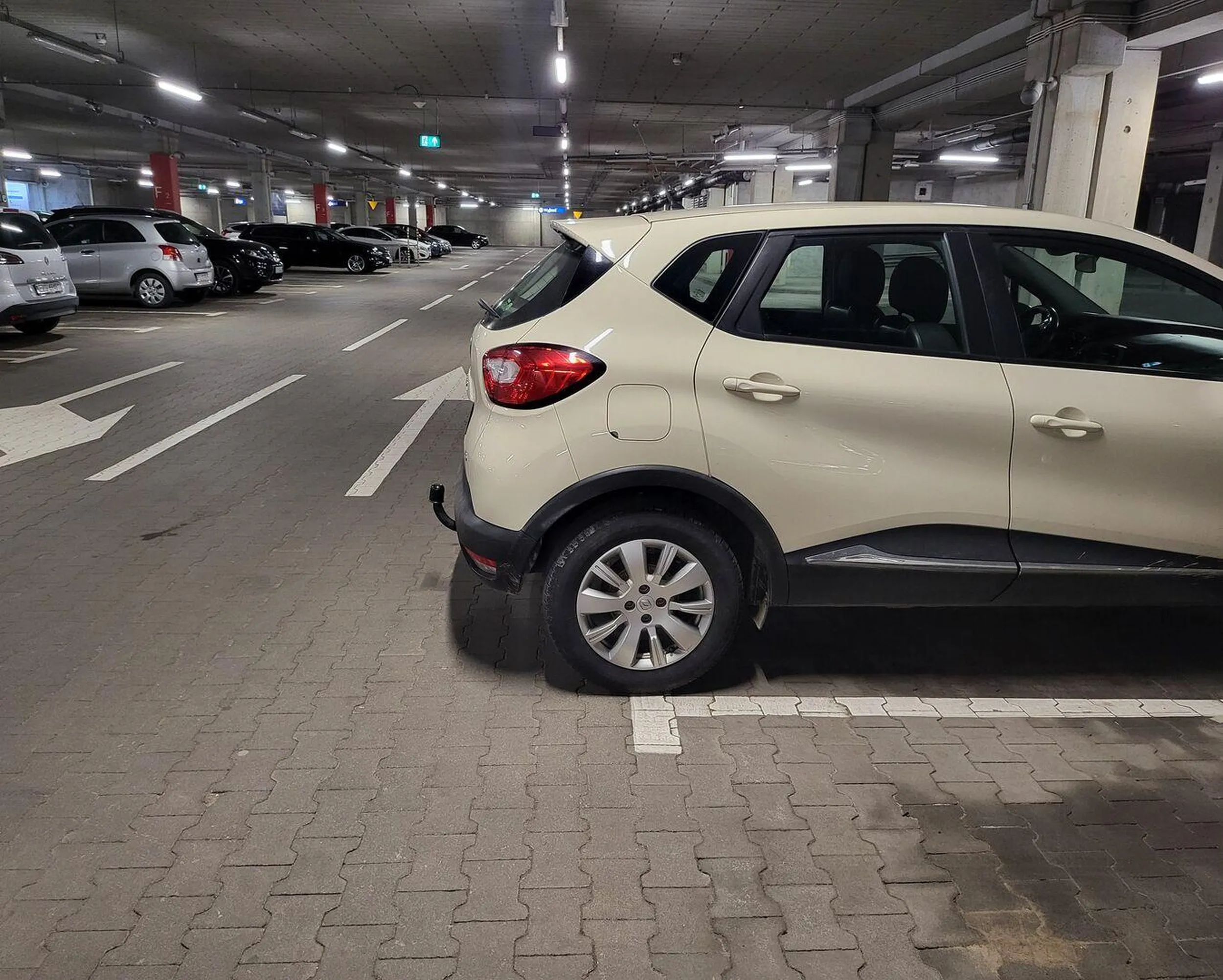 Po prostu mistrz parkowania.