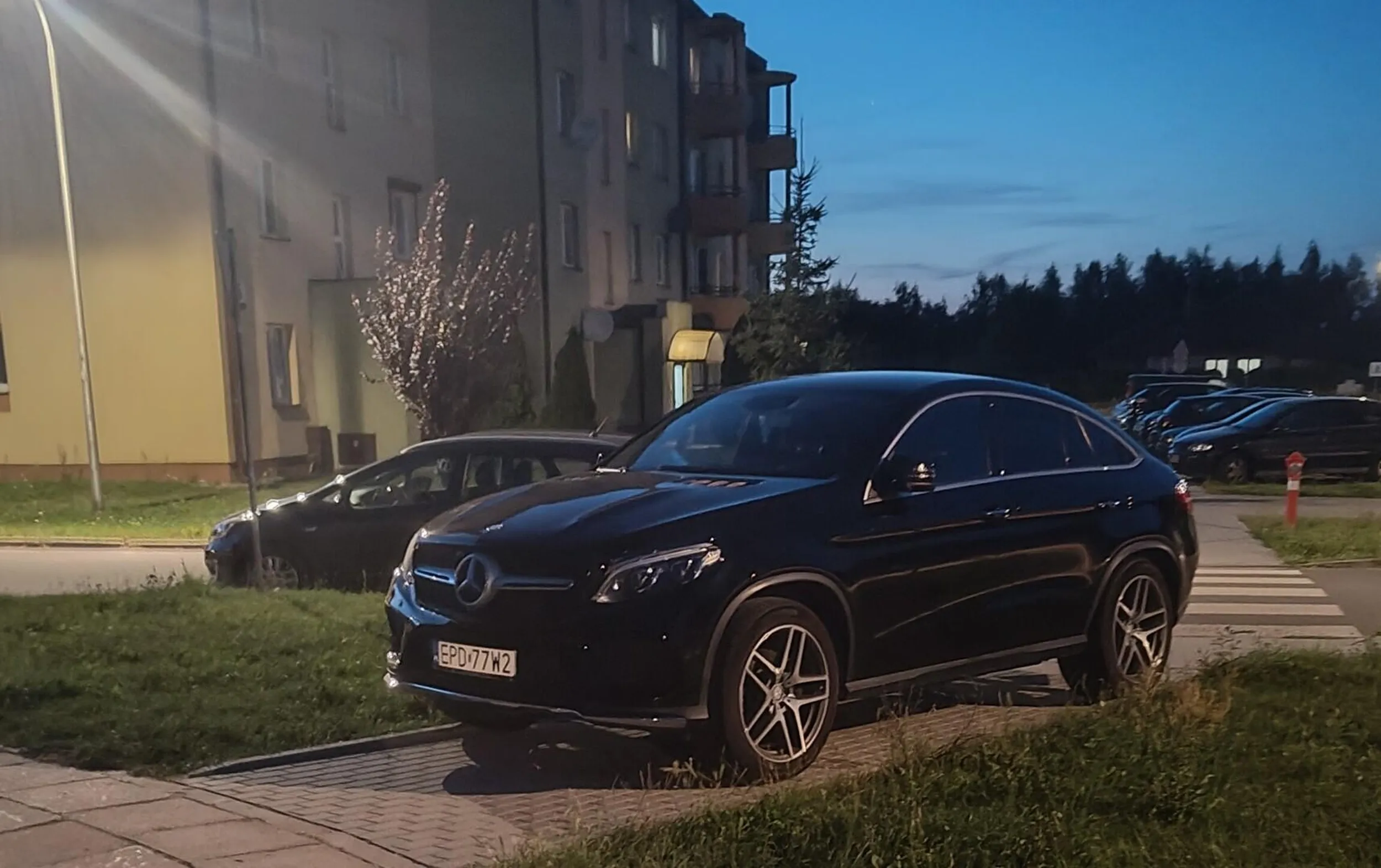 Pięknie parkujesz buraku