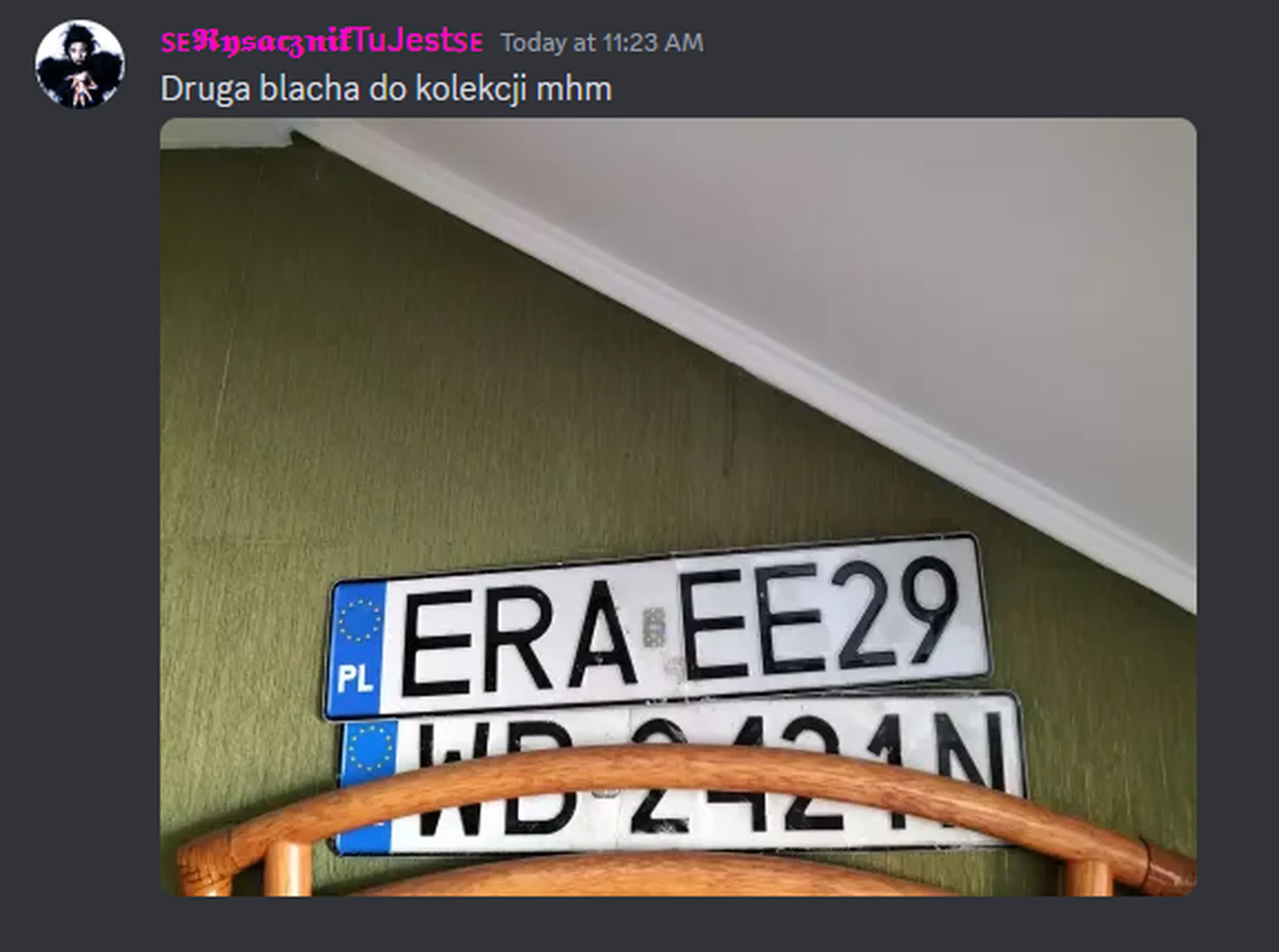 jakiś dzieciak wrzucił fotę, że znalazł