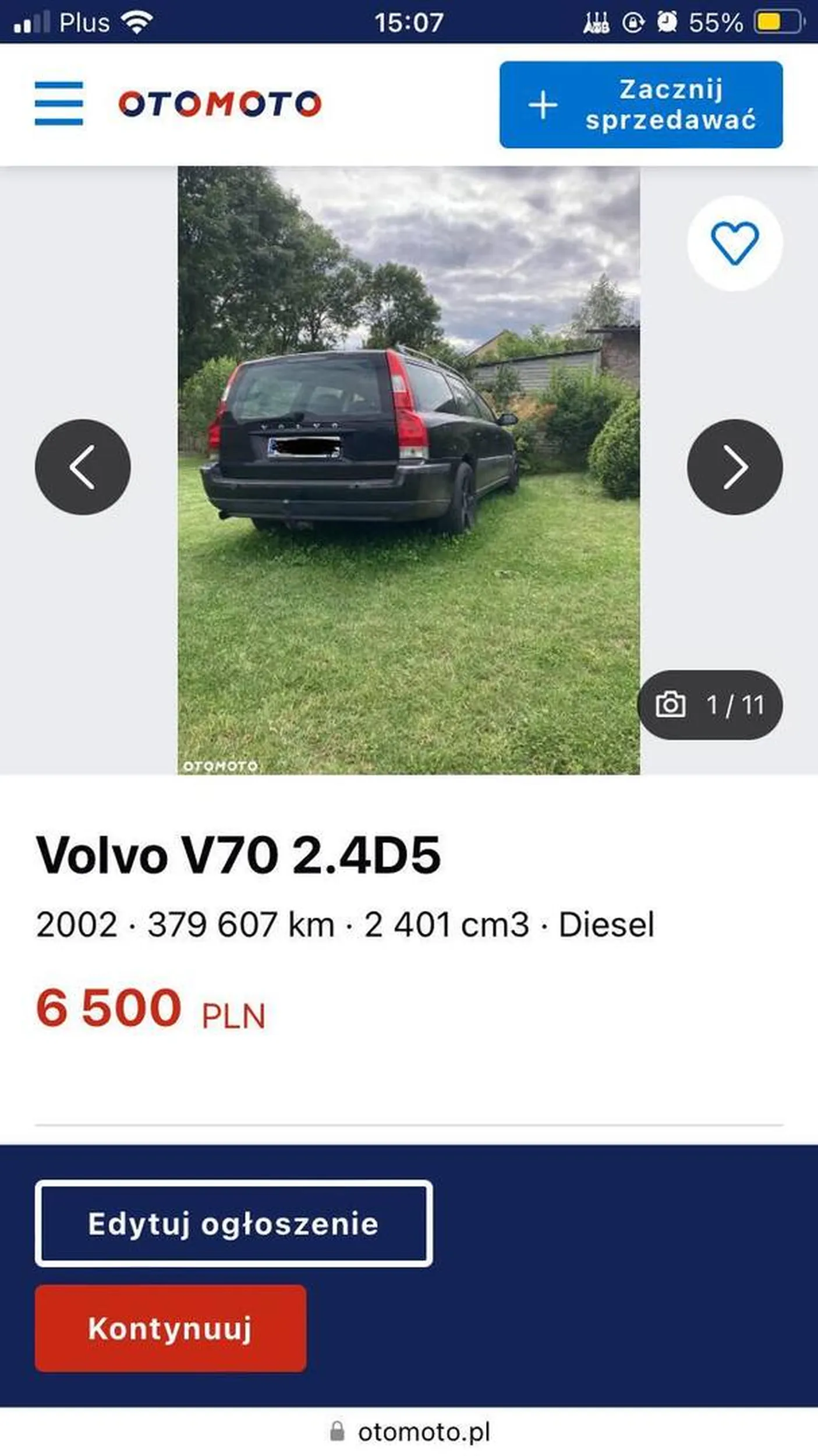 Kierowca tak nie lubi tego samochodu o to dowód