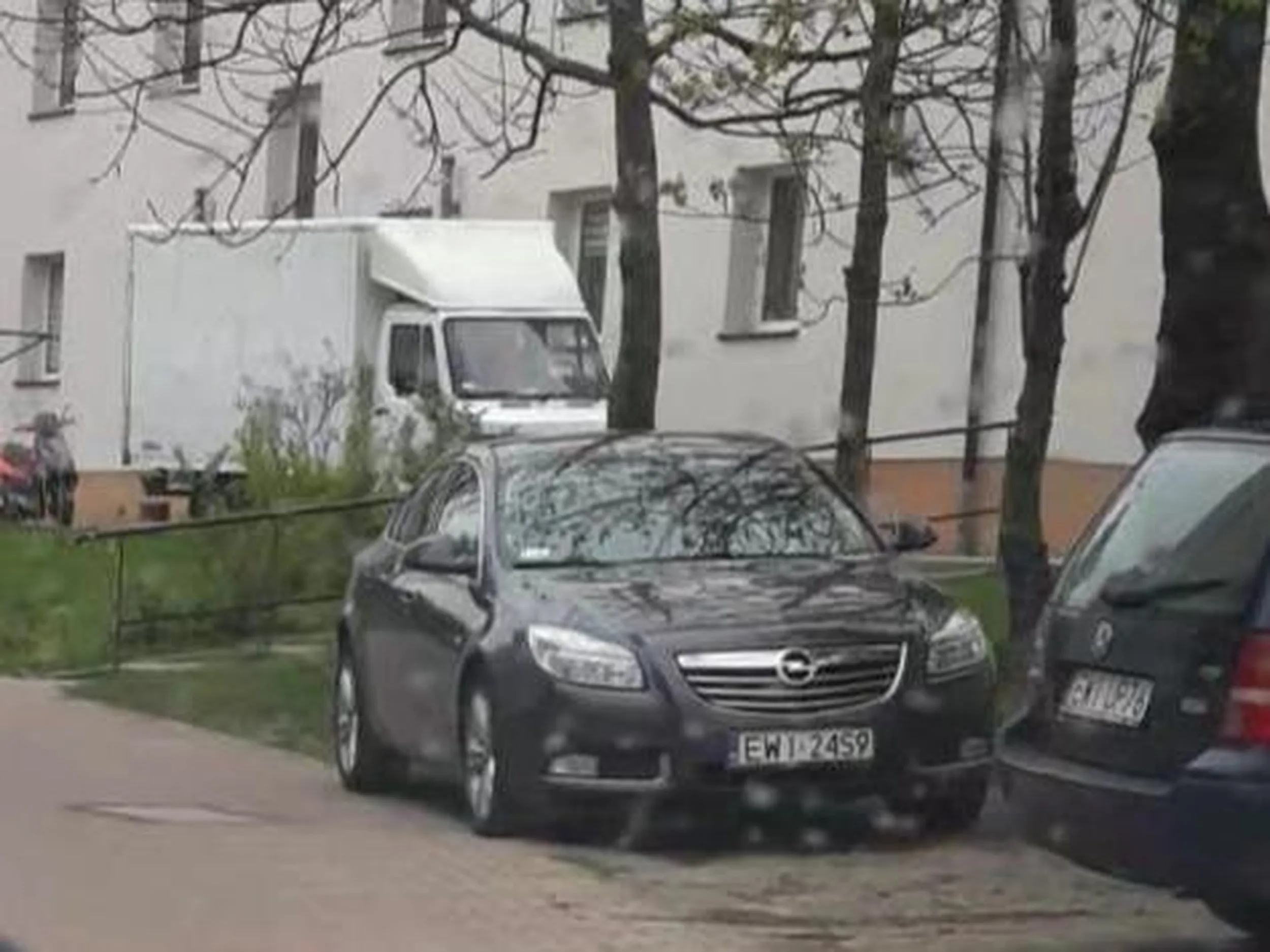 Zero poszanowania własności, niszczenie zieleni.