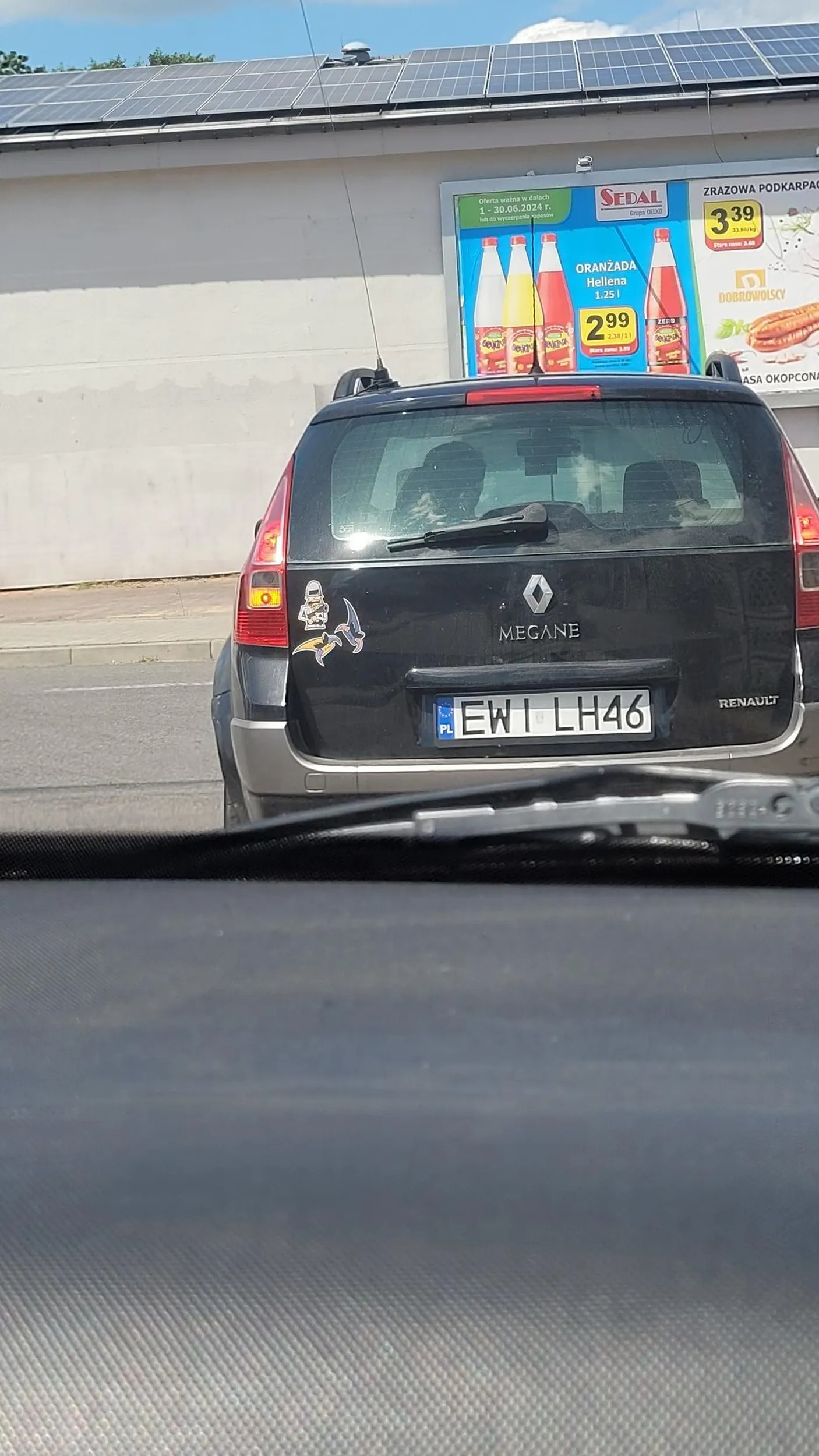 Zajebiste naklejki na megance masz