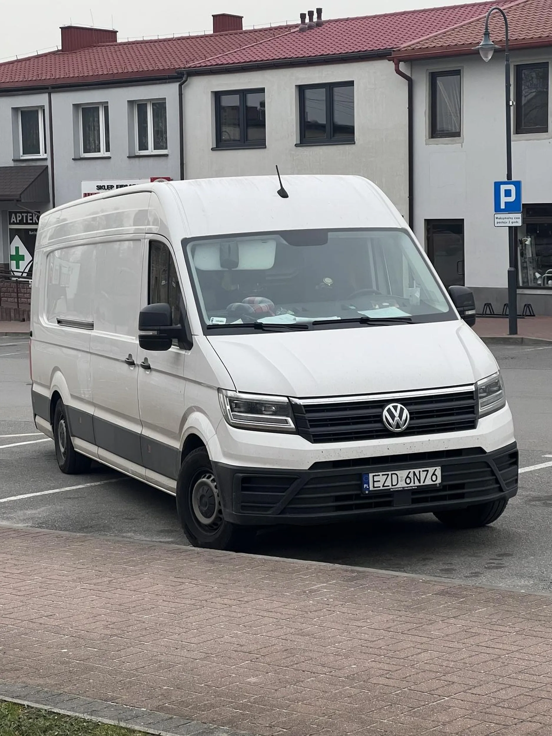 Pan jak widać ładnie zaparkował