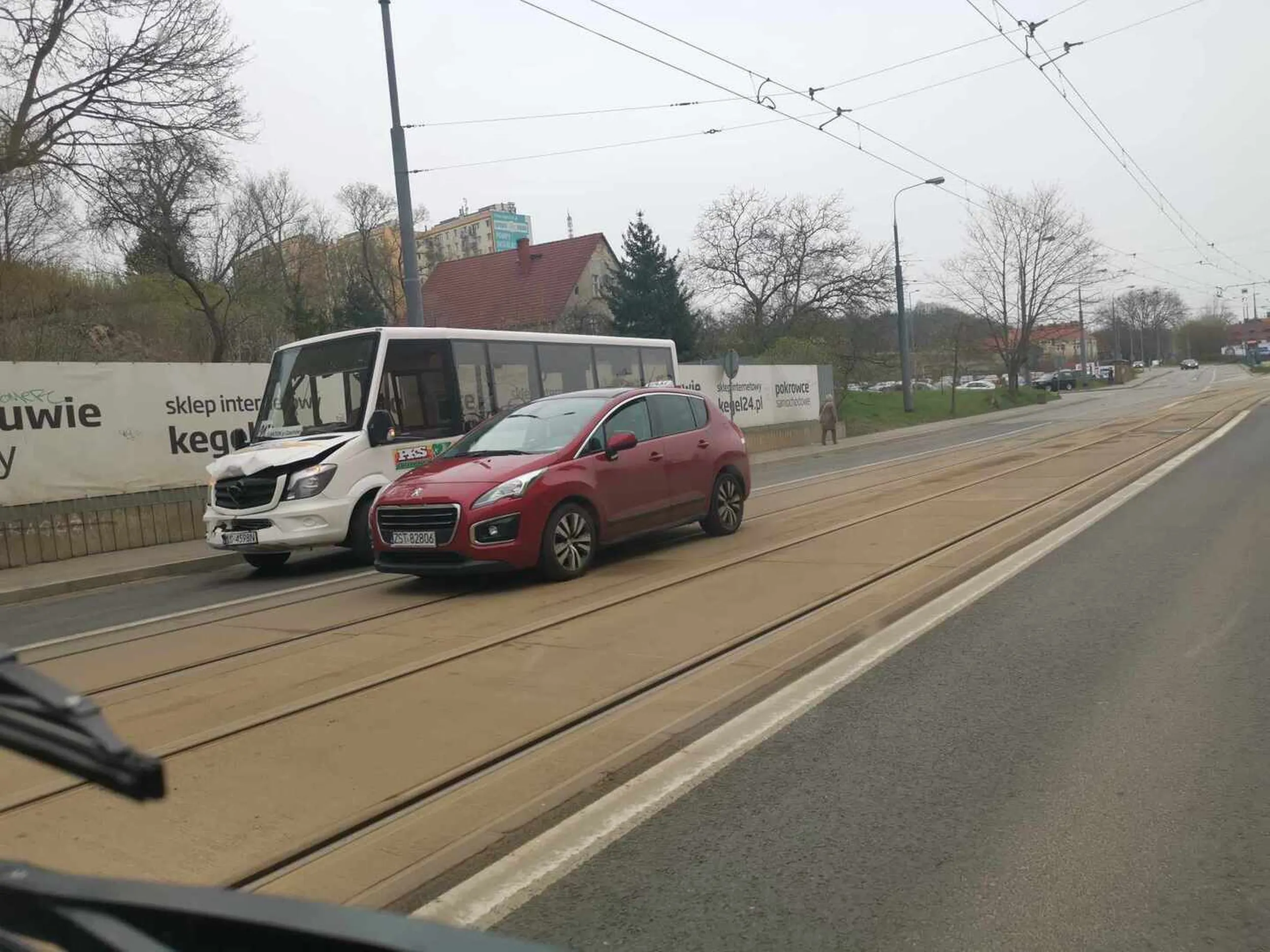 Wjechał mi ostatnio w dupe wariat