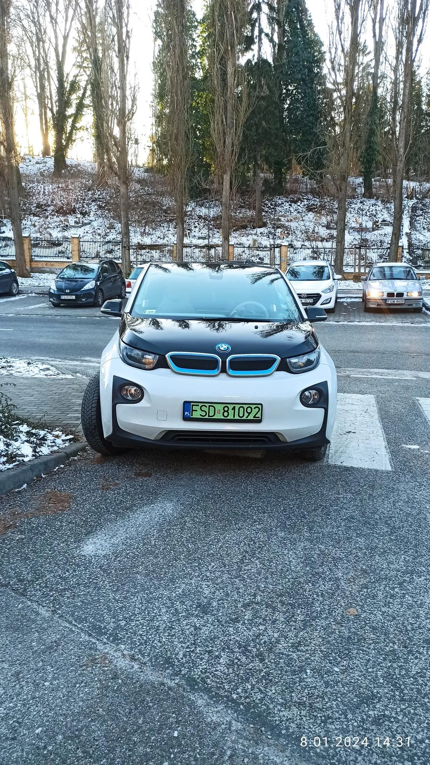 Zdjęcia mówią same za siebie.... Droga do przedszkola.