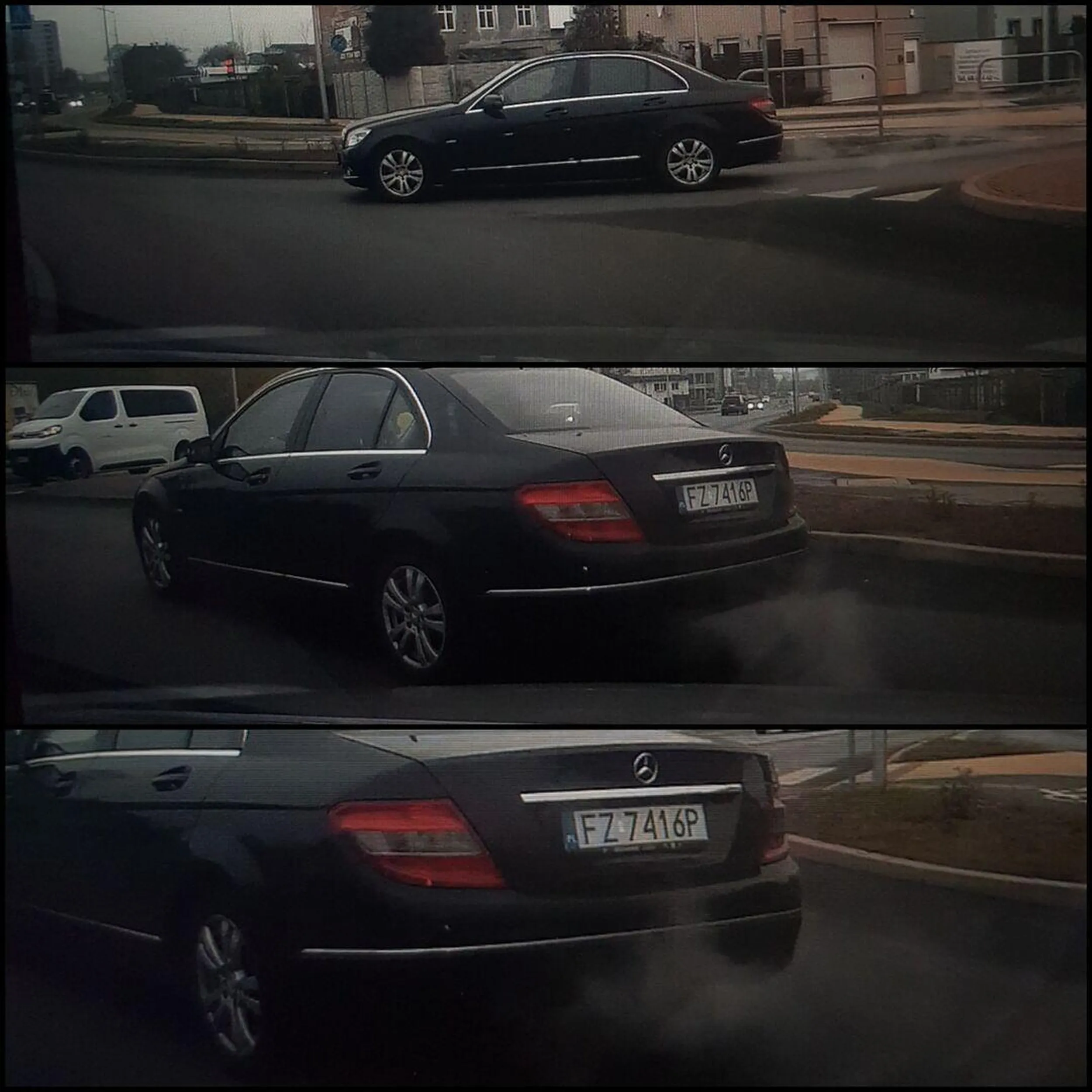 Dziadu 70+ jak już wymuszasz pierwszeństwo to jedź, a nie się ślimaczysz. W twoich czasach nie było czegoś takiego jak rondo więc może zapoznaj się z przepisami jak jeździć ?? Bo szpanujesz owszem, ale nie wozem tylko głupotą.