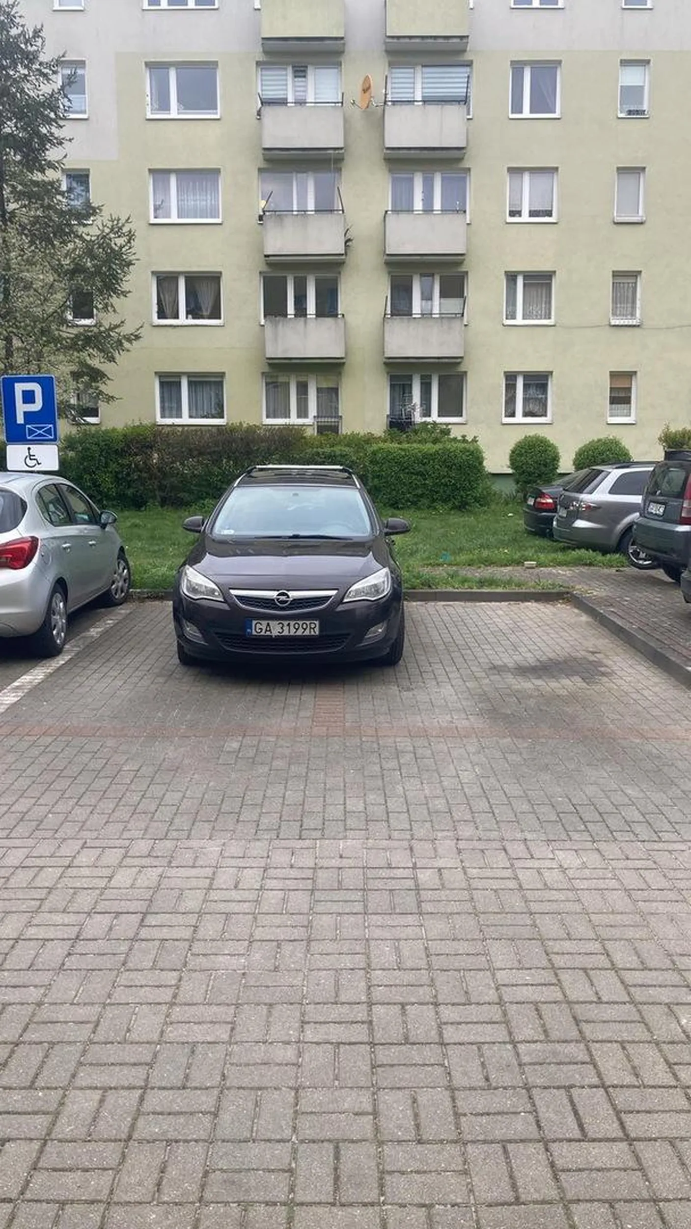 Parkować nie potrafi, jeździć pewnie też..