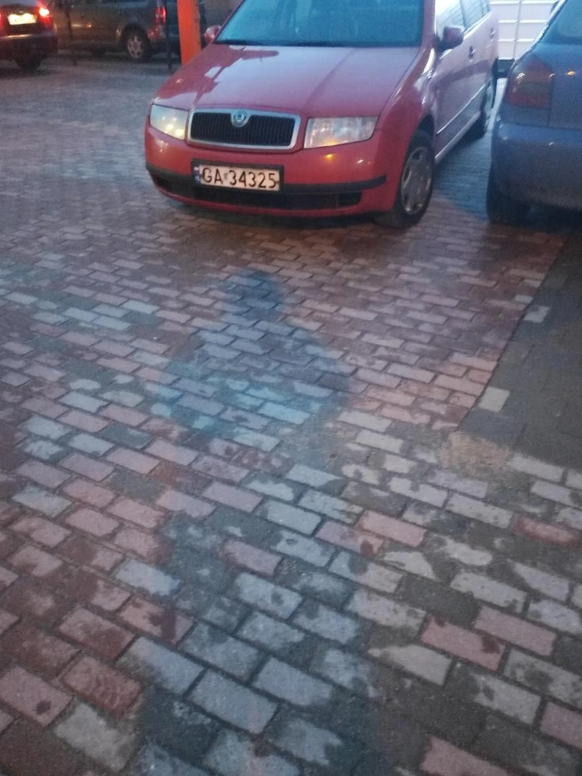 Pajac zastawil drzwi, aby druga osoba nie mogla wysiasc. Zapewne wysiadl drzwiami bocznymi jak malpa skazujac mnie na to samo. Oznaczylam go stosownie