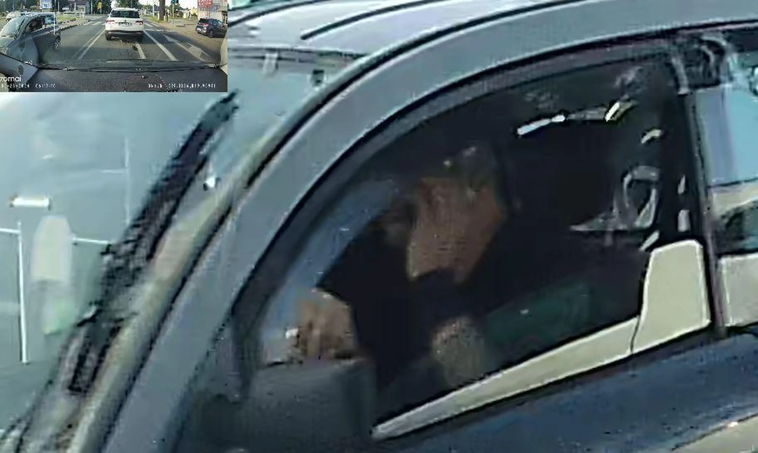 ciężko się wykonuje manewr skrętu rozmawiając przez telefon