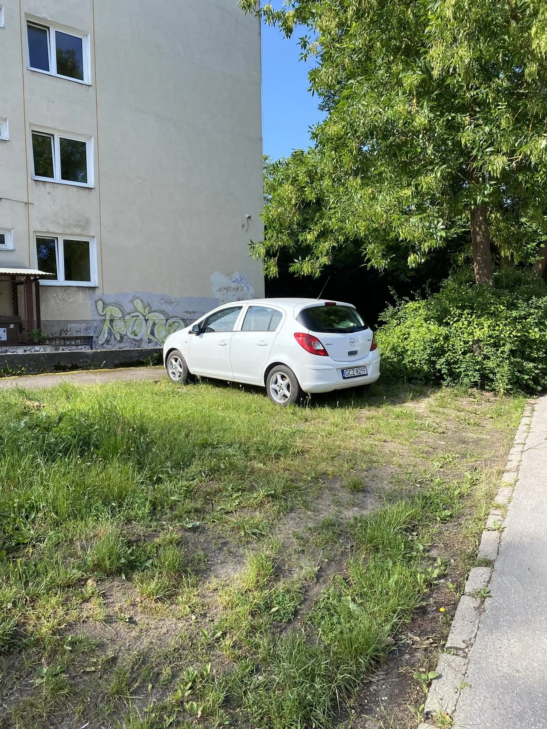 A ten tu co? Przyjechał się wyszczac?