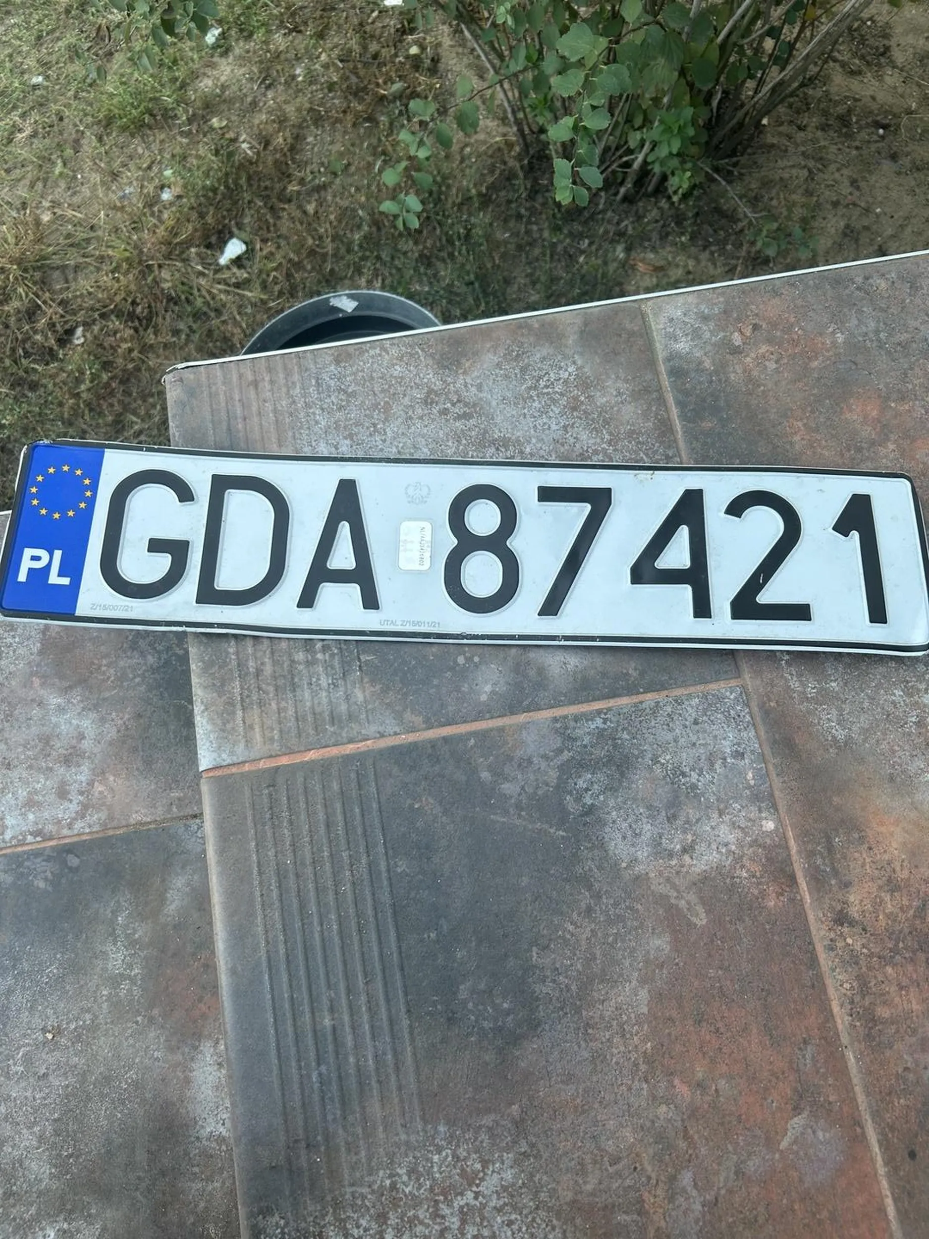 Znalazłem rejestrację od tego samochodu . Okolice Konina