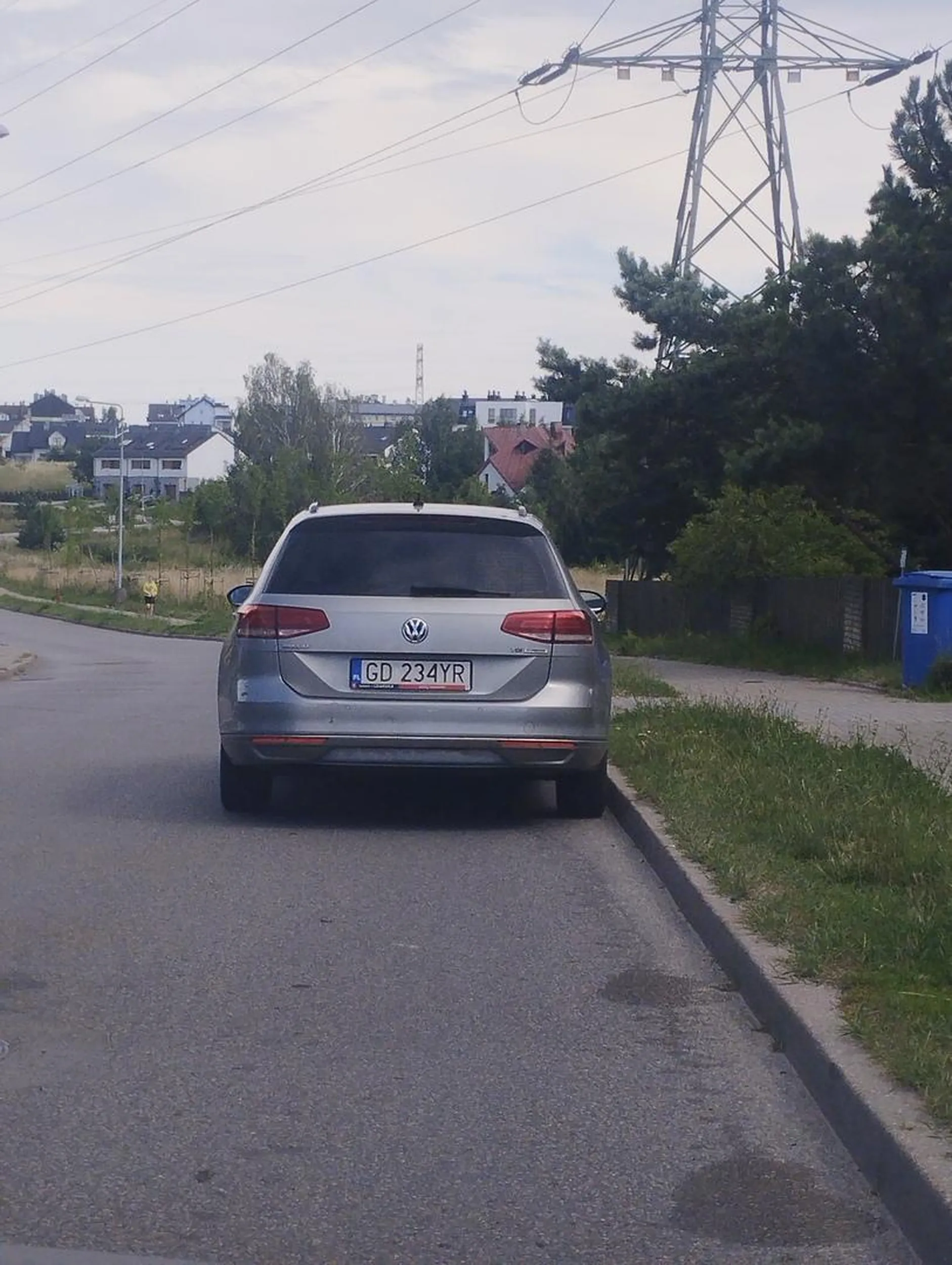 To że masz kartę inwalidzka na mózg nie oznacza że wolno Ci wszędzie gdzie masz ochotę parkować.