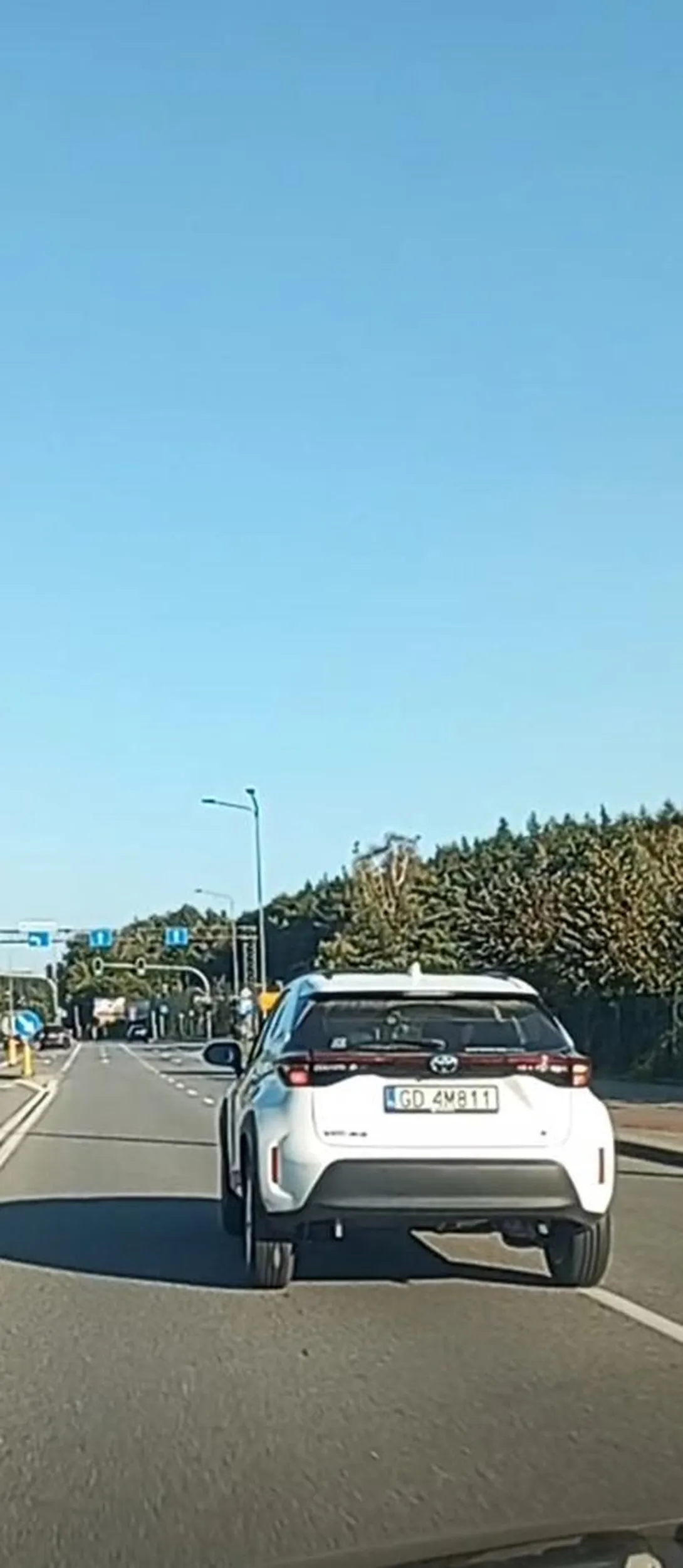 Jeździ jak chce bez kierunków