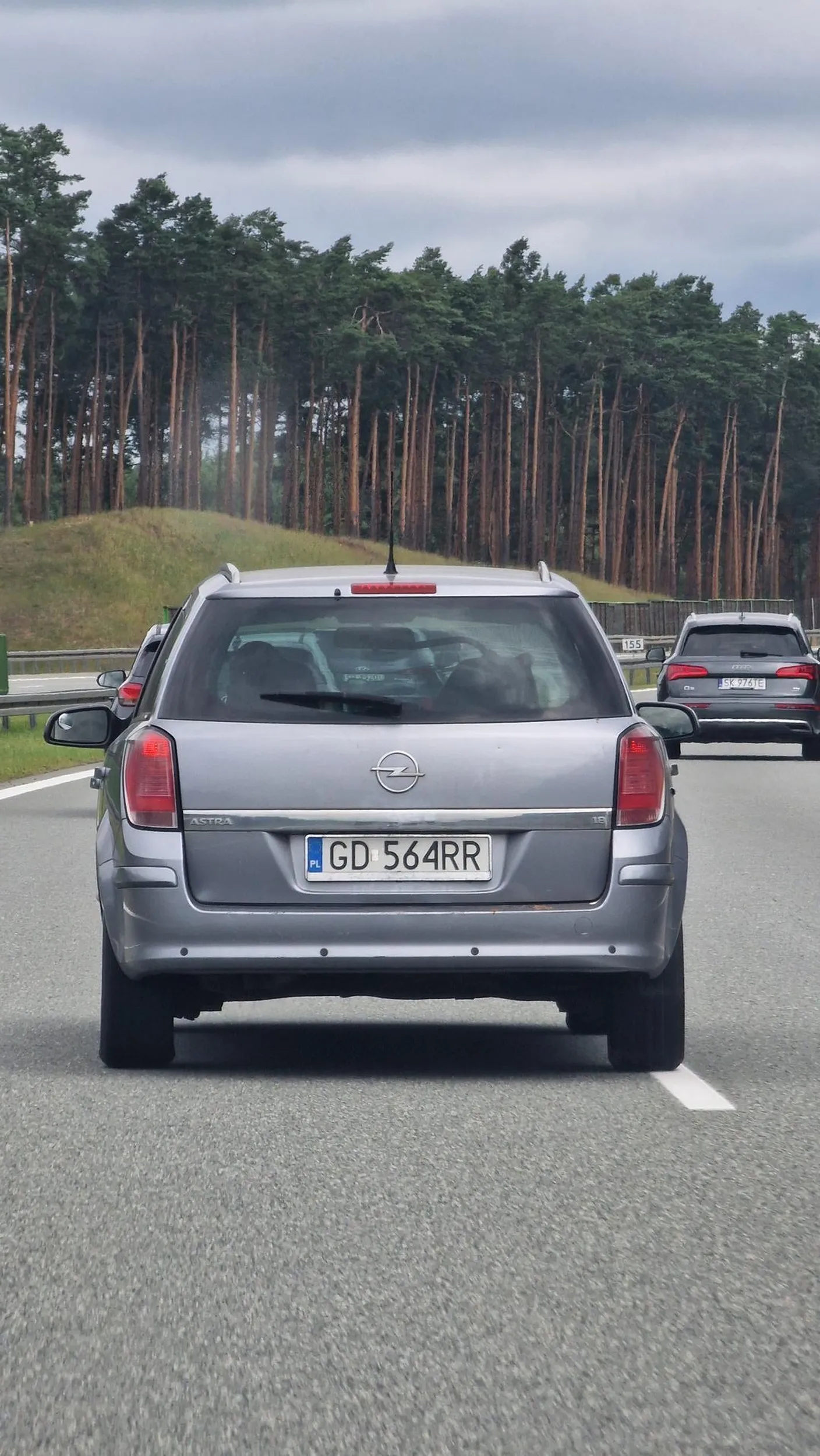 Dla swojego i innych bezpieczeństwa nie wpieprzaj się przed maskę wyprzedzającego samochodu matole.