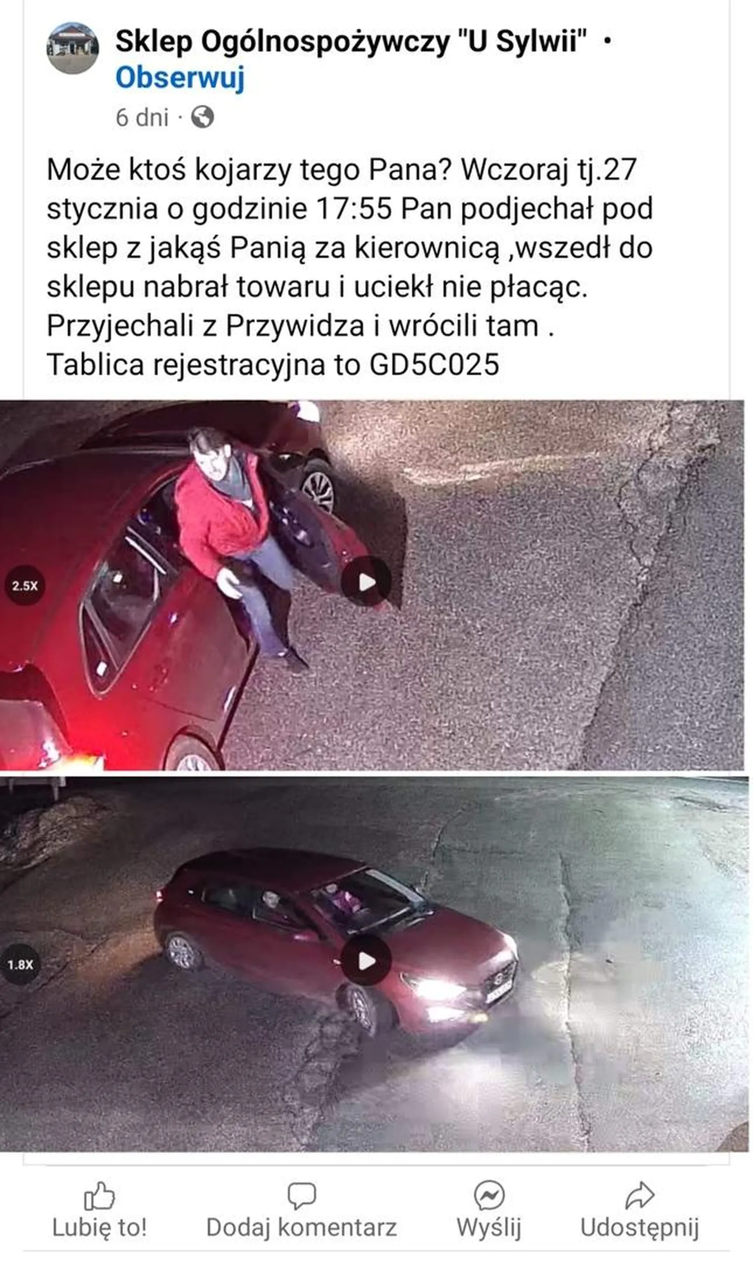 Wygląda na to że lubią zakupy bez płacenia