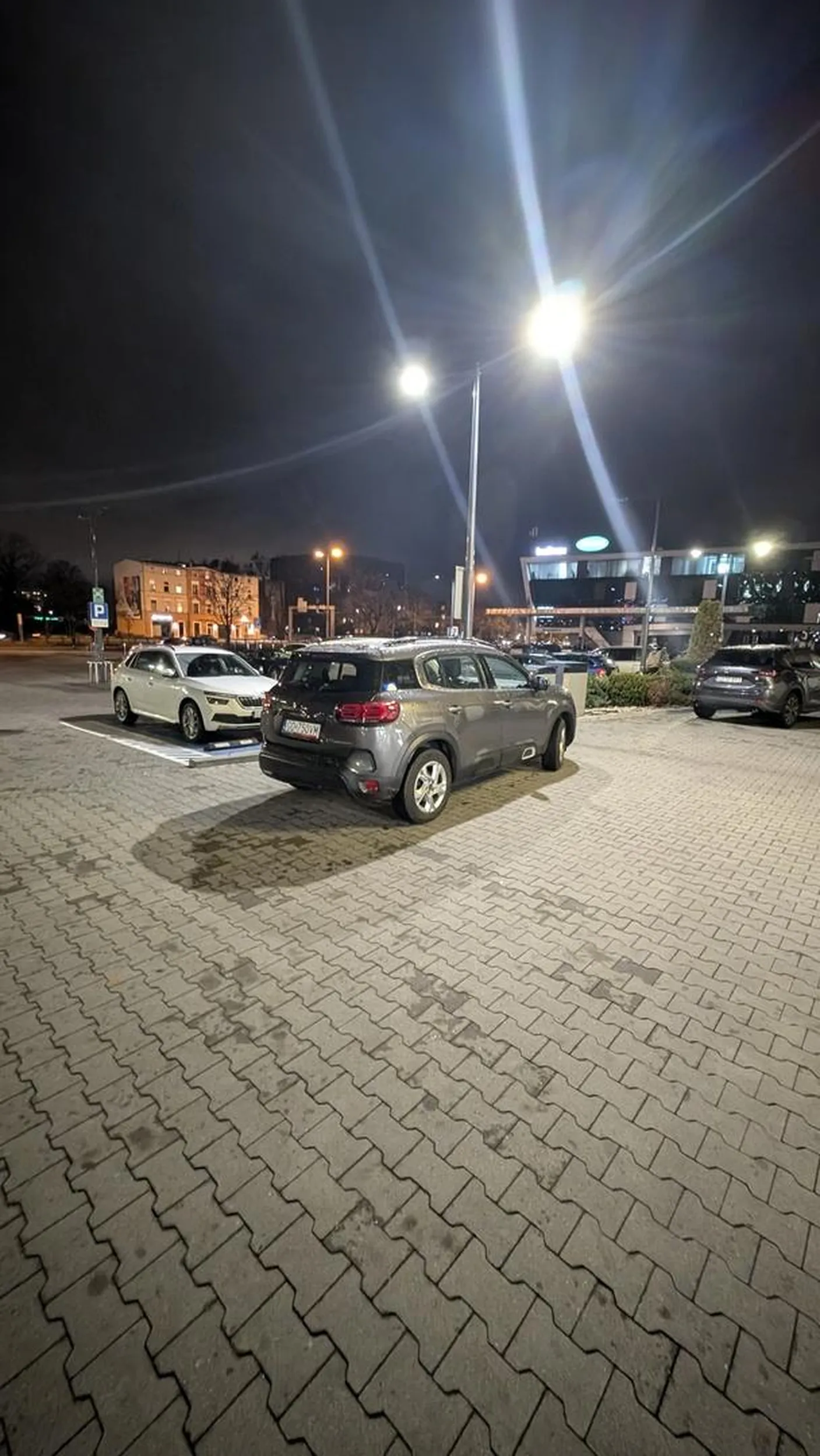 Moj "ulubiony" kierowca. Za kazdym razem staje pod samym wejsciem do Lidla, ograniczajac przejazd. Jest tysiac prawidlowych miejsc, a Pan zawsze 5 metrow od wejscia.