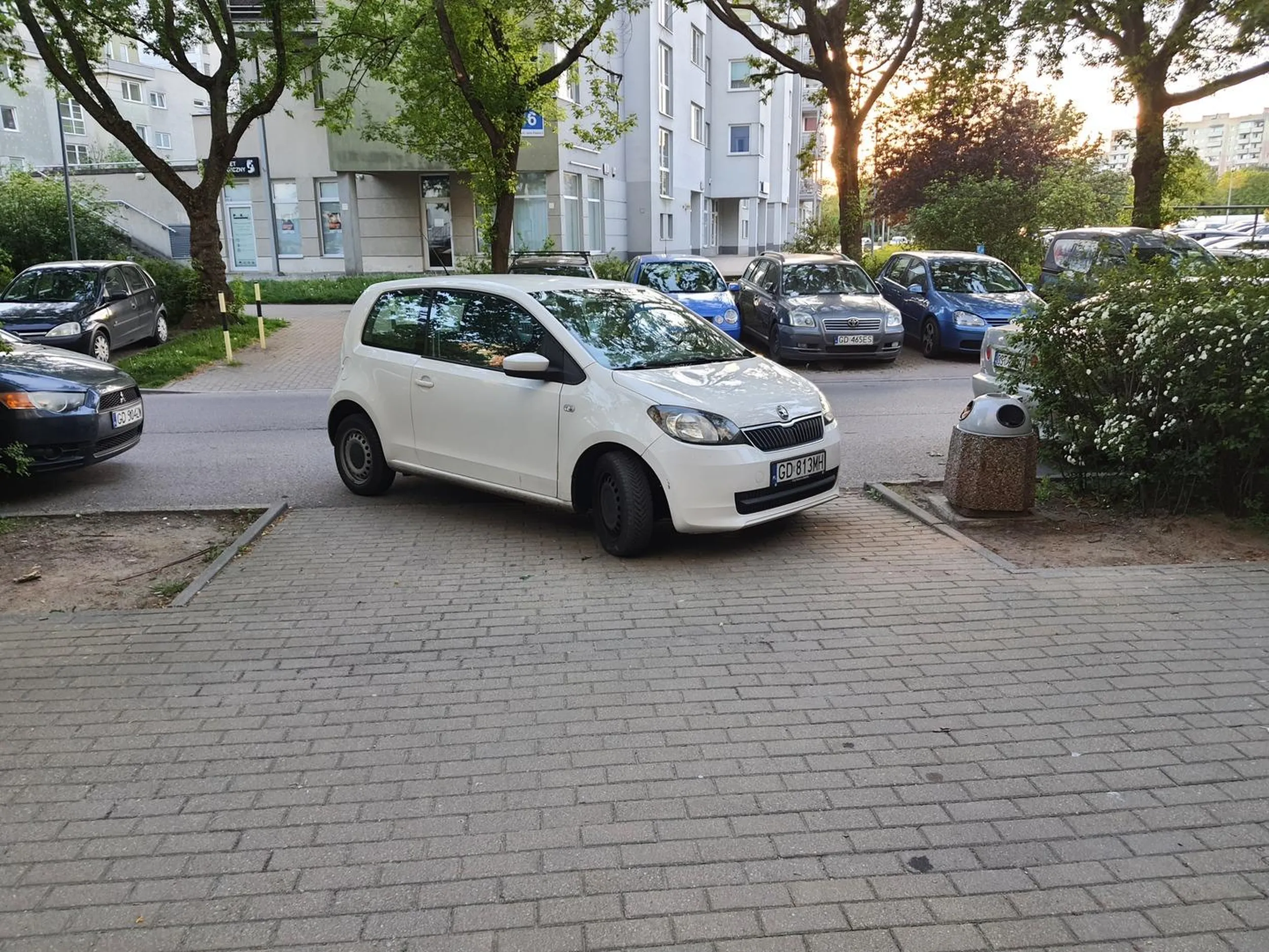 Parkuje gdzie popadnie i tak mi nikt nic nie zrobi. Aż zostanie bez kól lub bez powietrza, wszystko do czasu