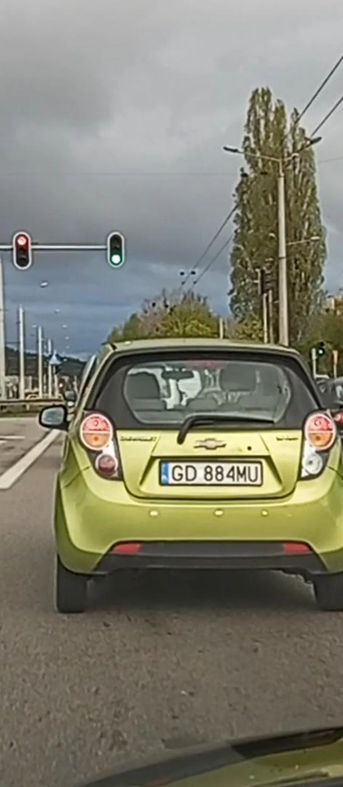 Gdansk Reda cały czas lewy pas blokuje pas