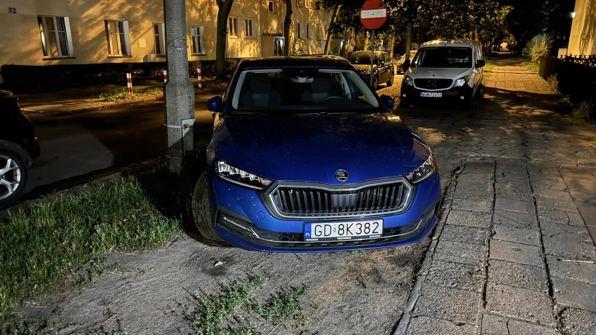 Tu kiedyś był trawnik