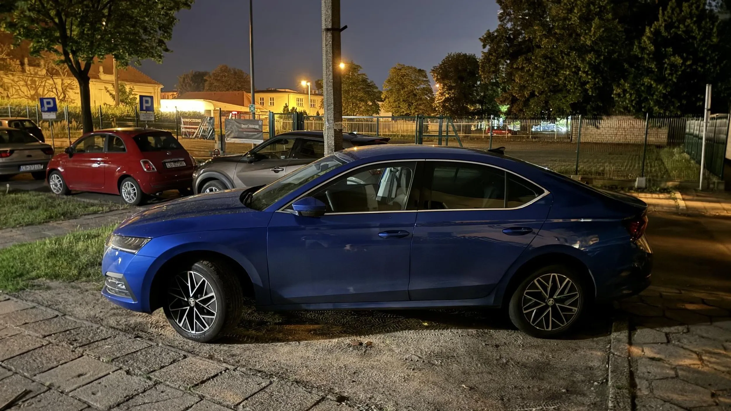 Tu kiedyś był trawnik