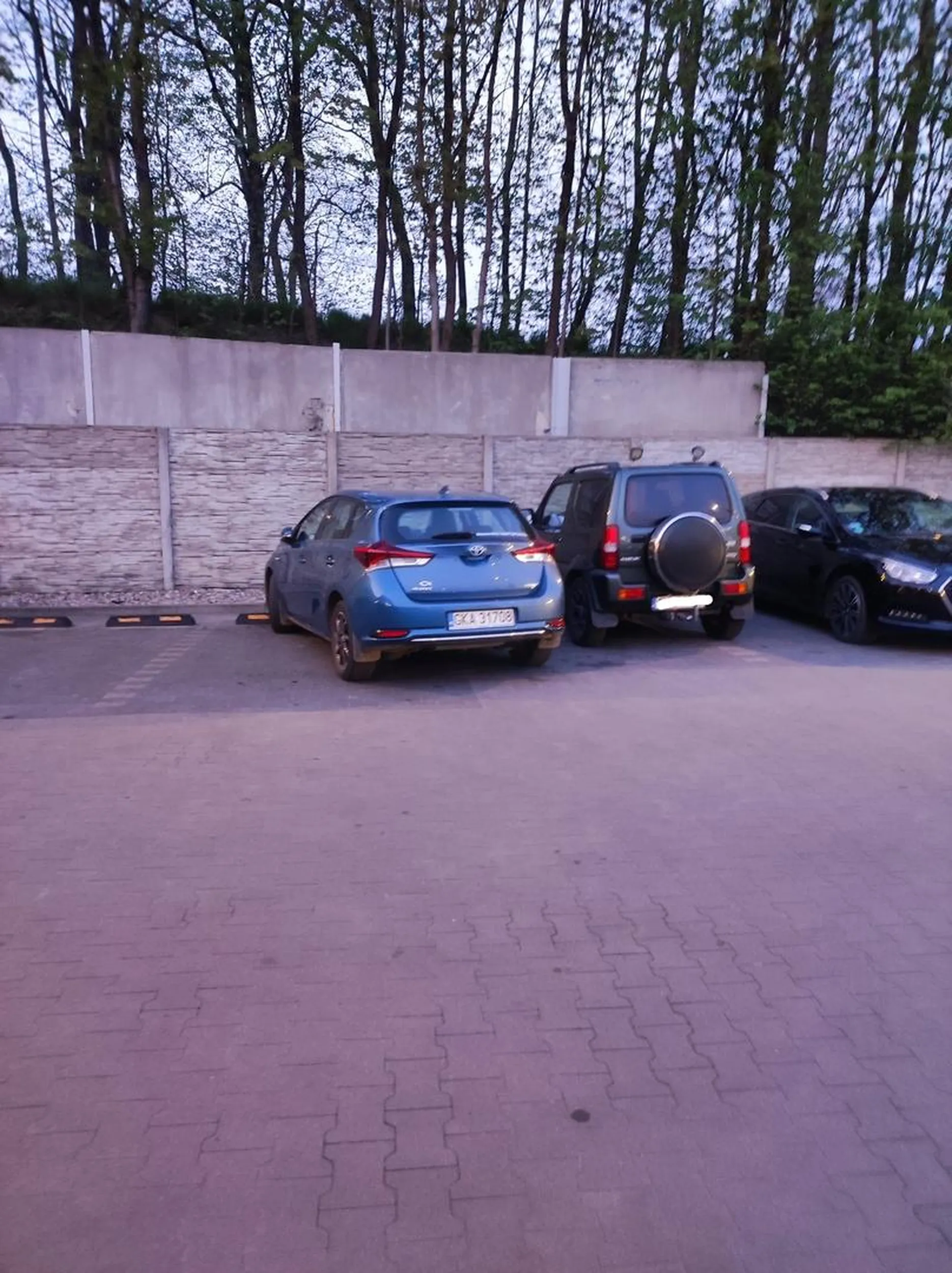 Kiedy parkowanie mimo pustego parkingu nie wychodzi..