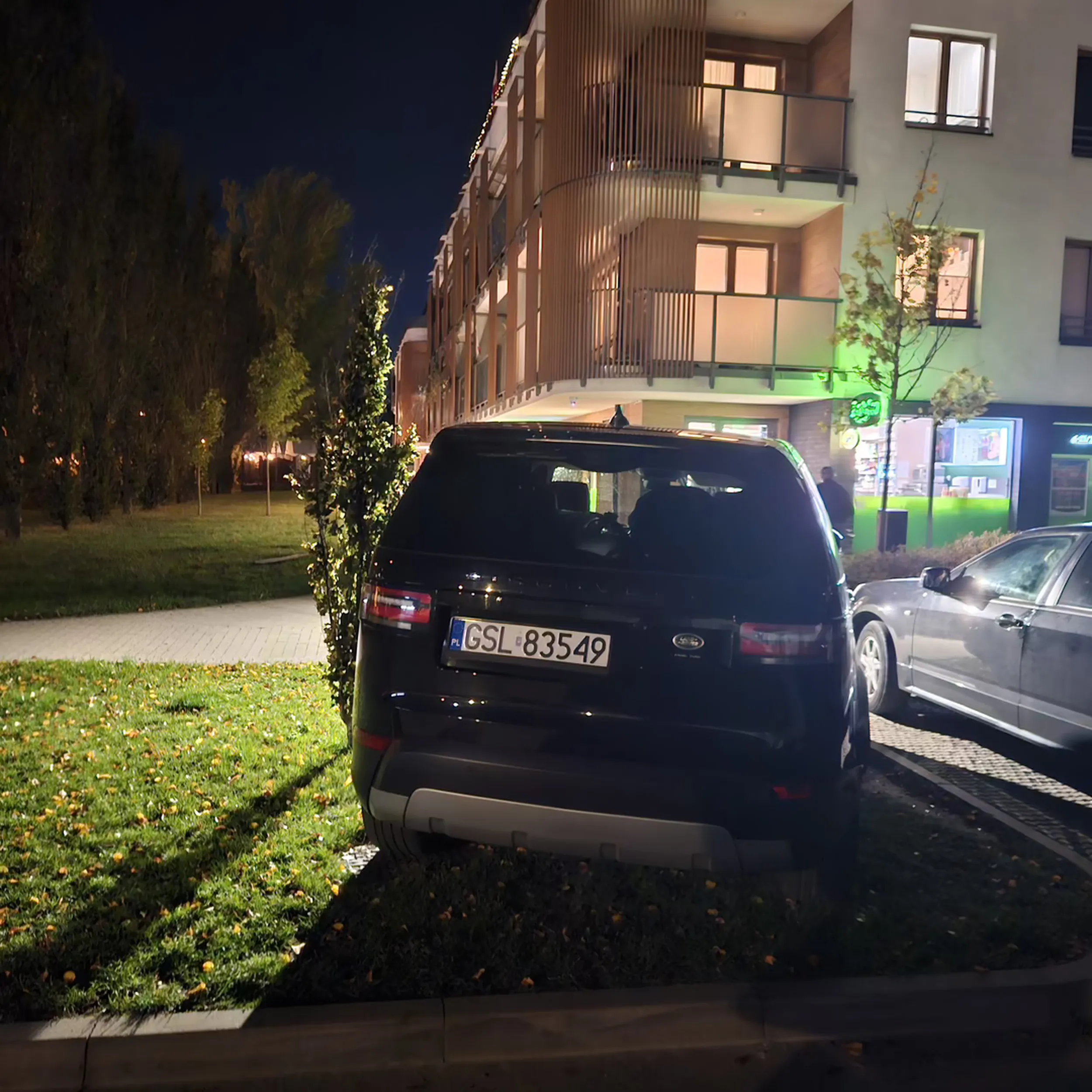 Parkuje na trawie obok parkingu.... pierwszy raz od 5 lat ktoś tak parkuje w tym miejscu.