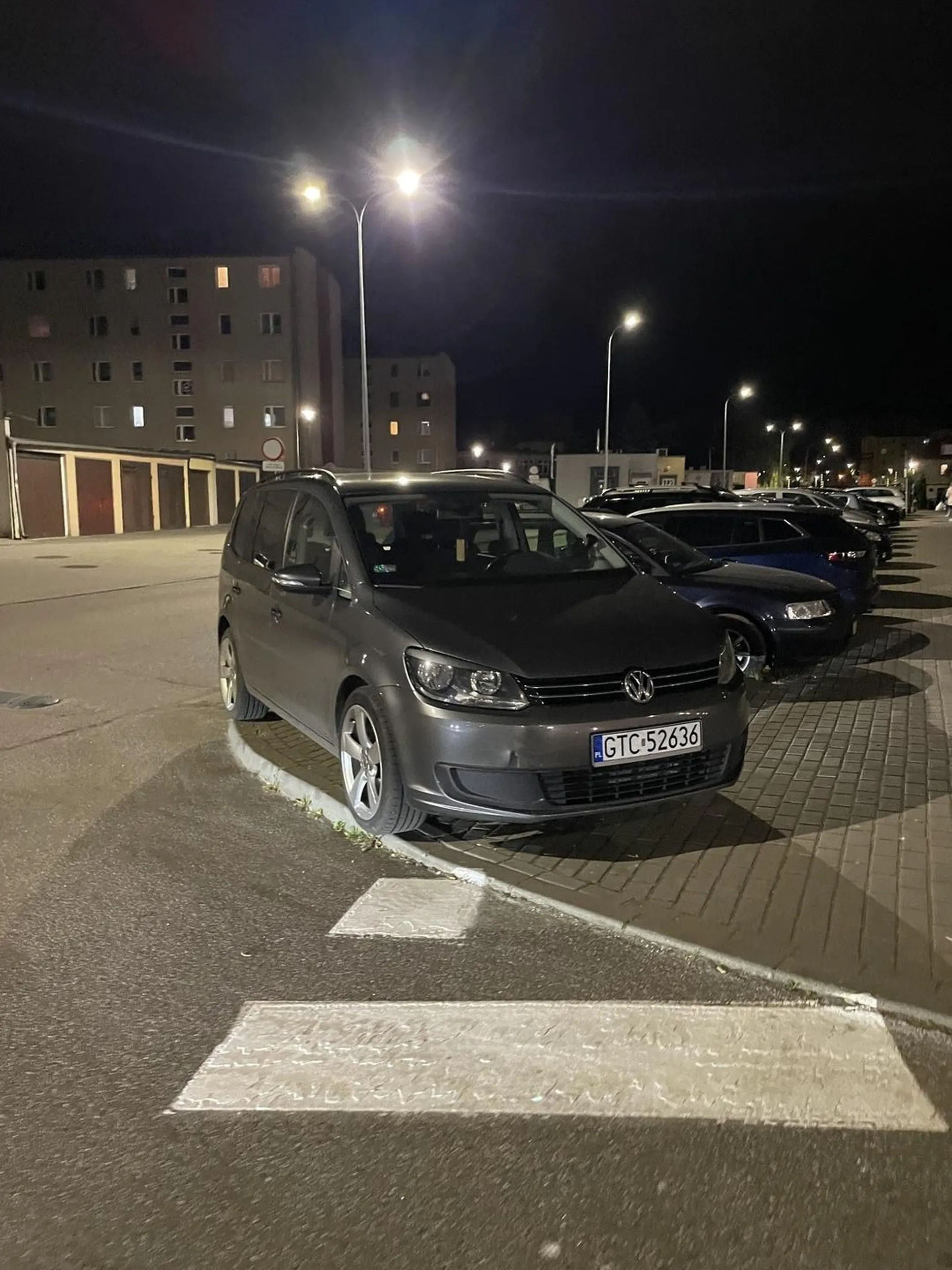 Zero myslenia, następnym razem proponuję zaparkować od razu na przejściu