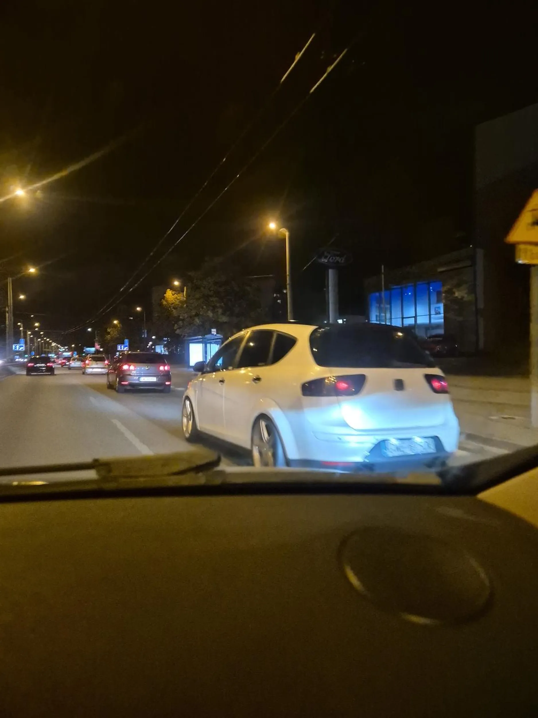 I burak za kierownicą