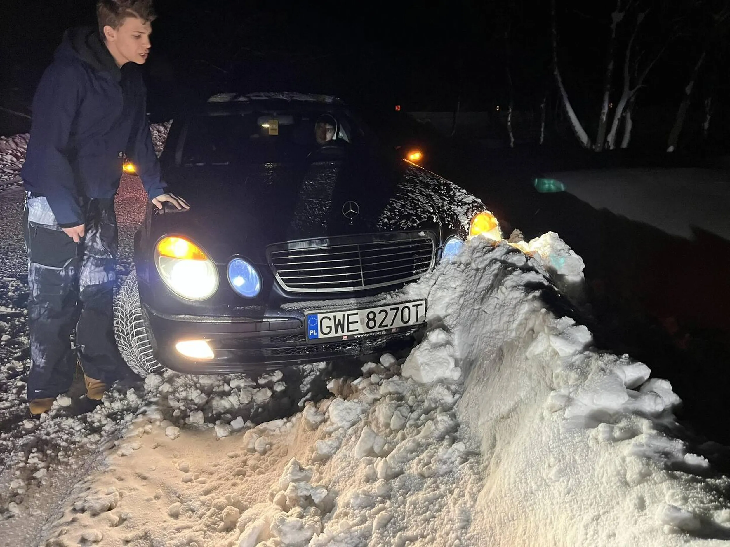 ty dzieciaku, jak nie umiesz jeździć, to się nie zapuszcza w góry.