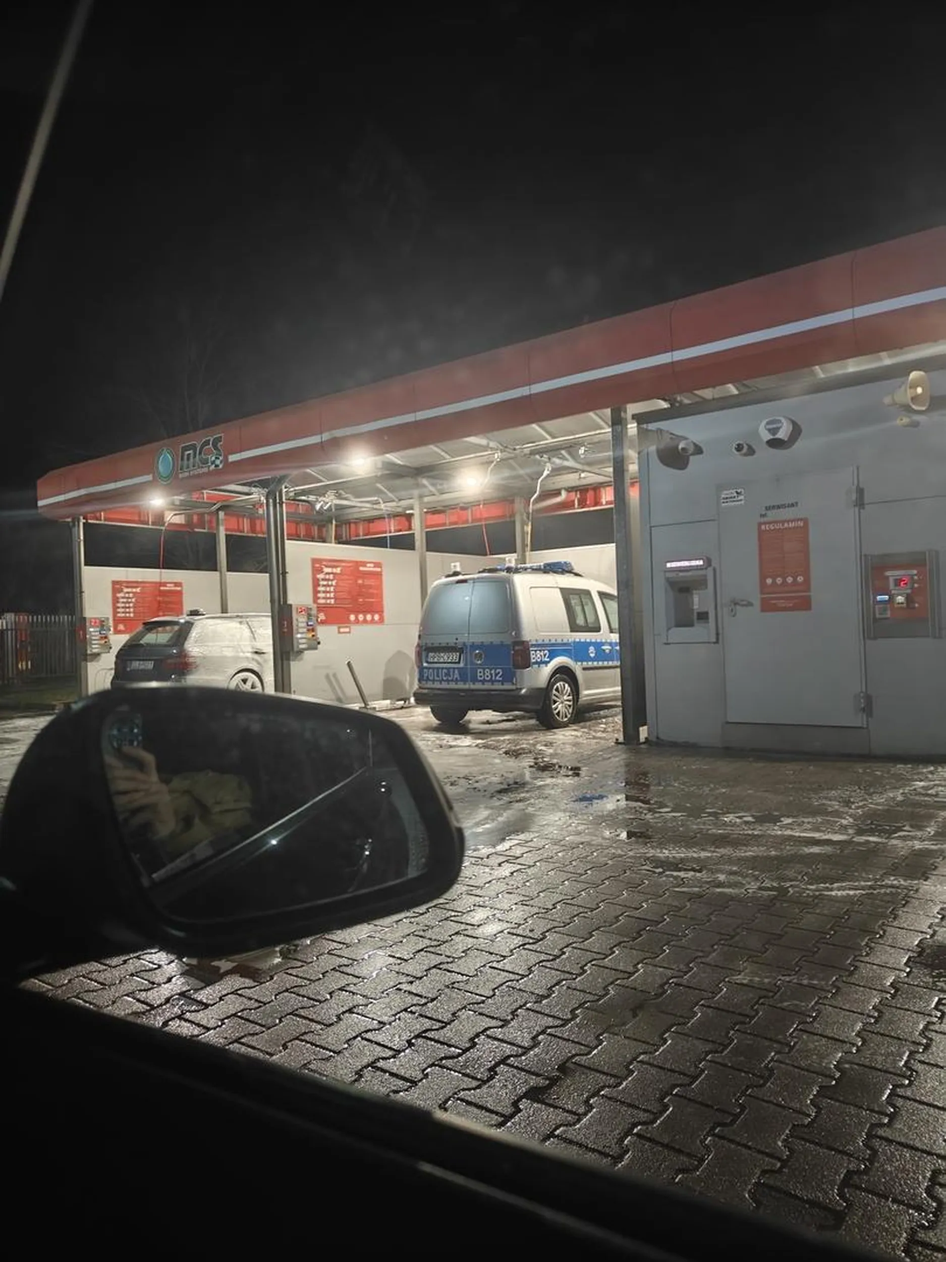 Wjebal mi się na myjni