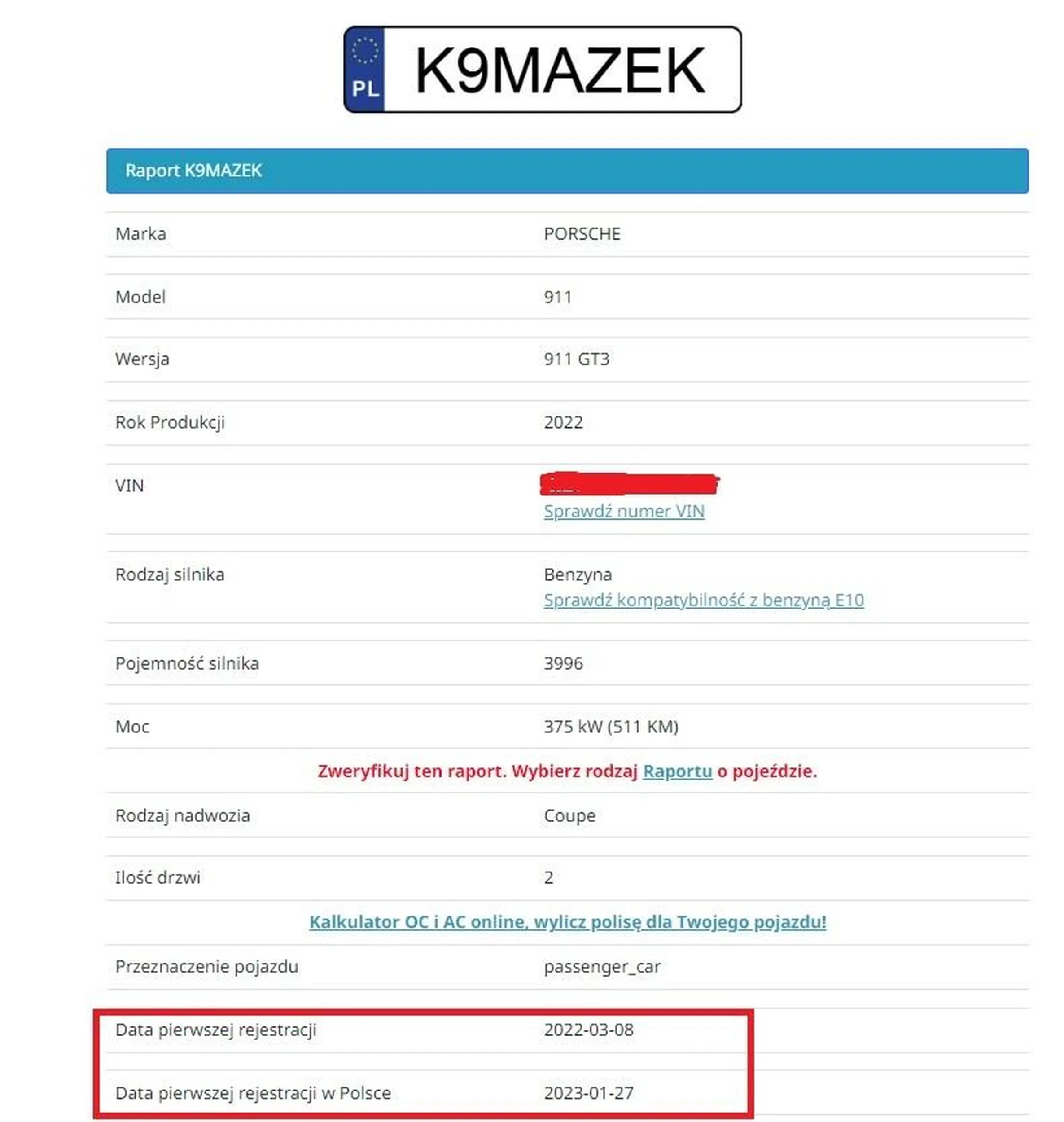 Cebularz stwarza zagrożenie zapier...jąc  sprowadzonym i bitym autem.