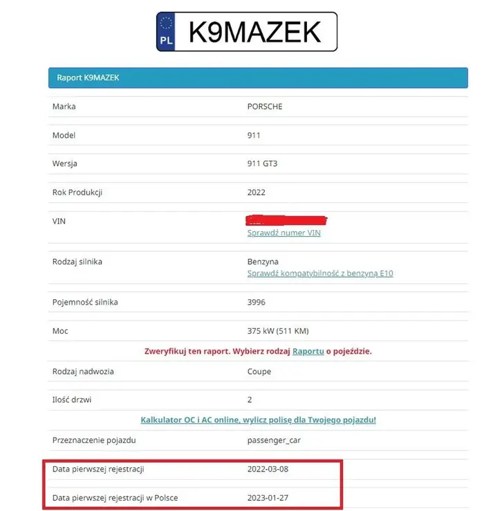 Cebularz stwarza zagrożenie zapier...jąc  sprowadzonym i bitym autem.