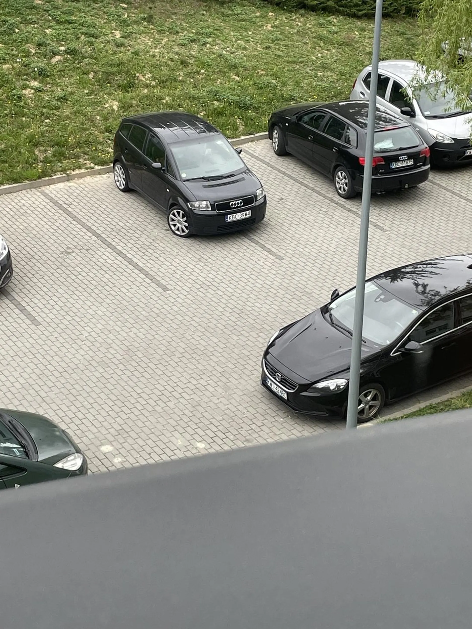 Niezłe parkowanie wariacie ?