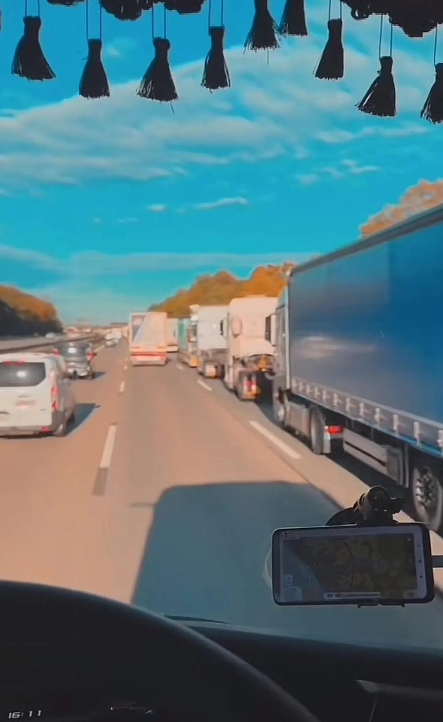 Nielegalna jazda lewym pasem