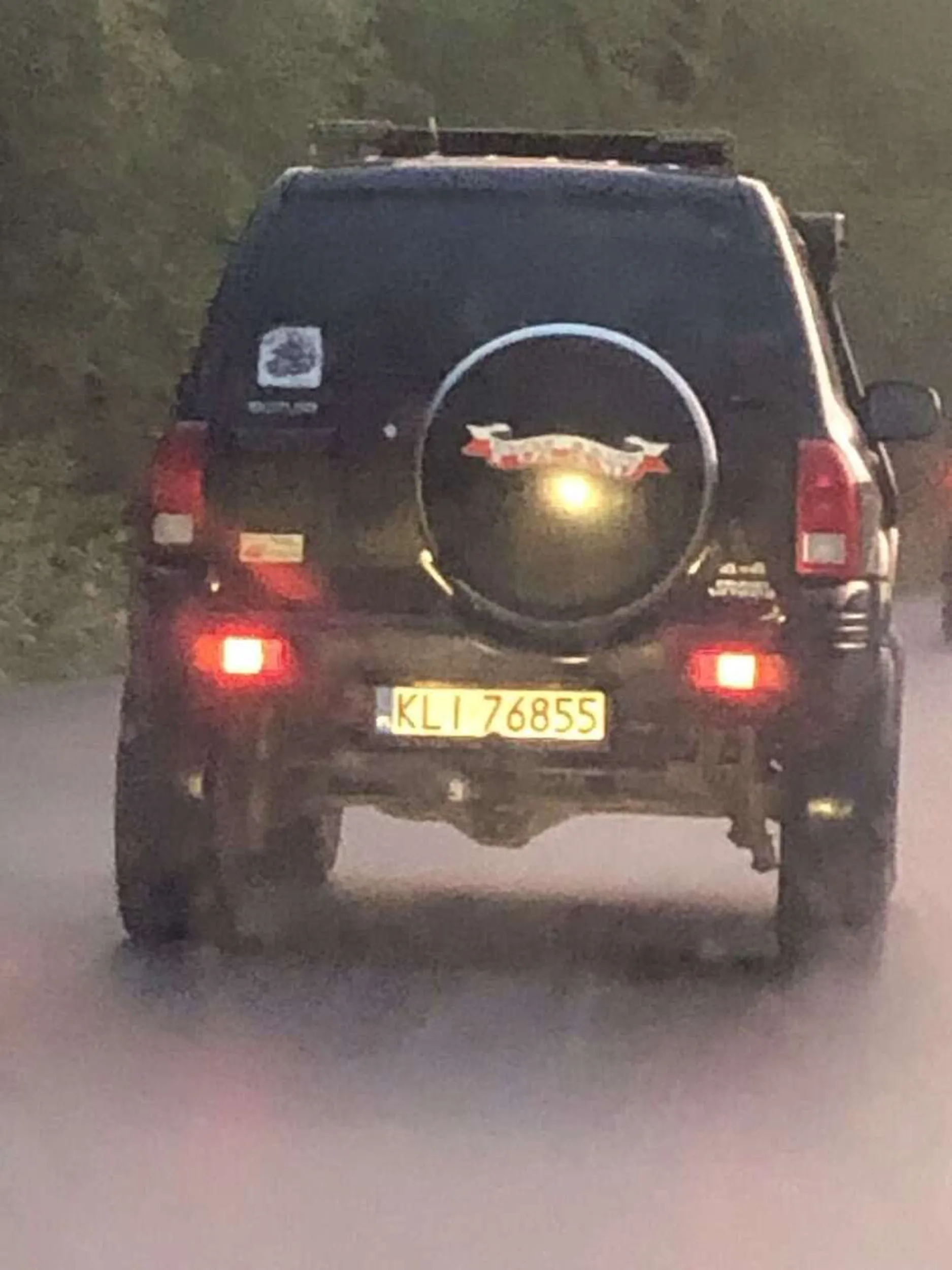 Szeryf ścina zakręty jadąc 40km/h i wymusza pierwszeństwo