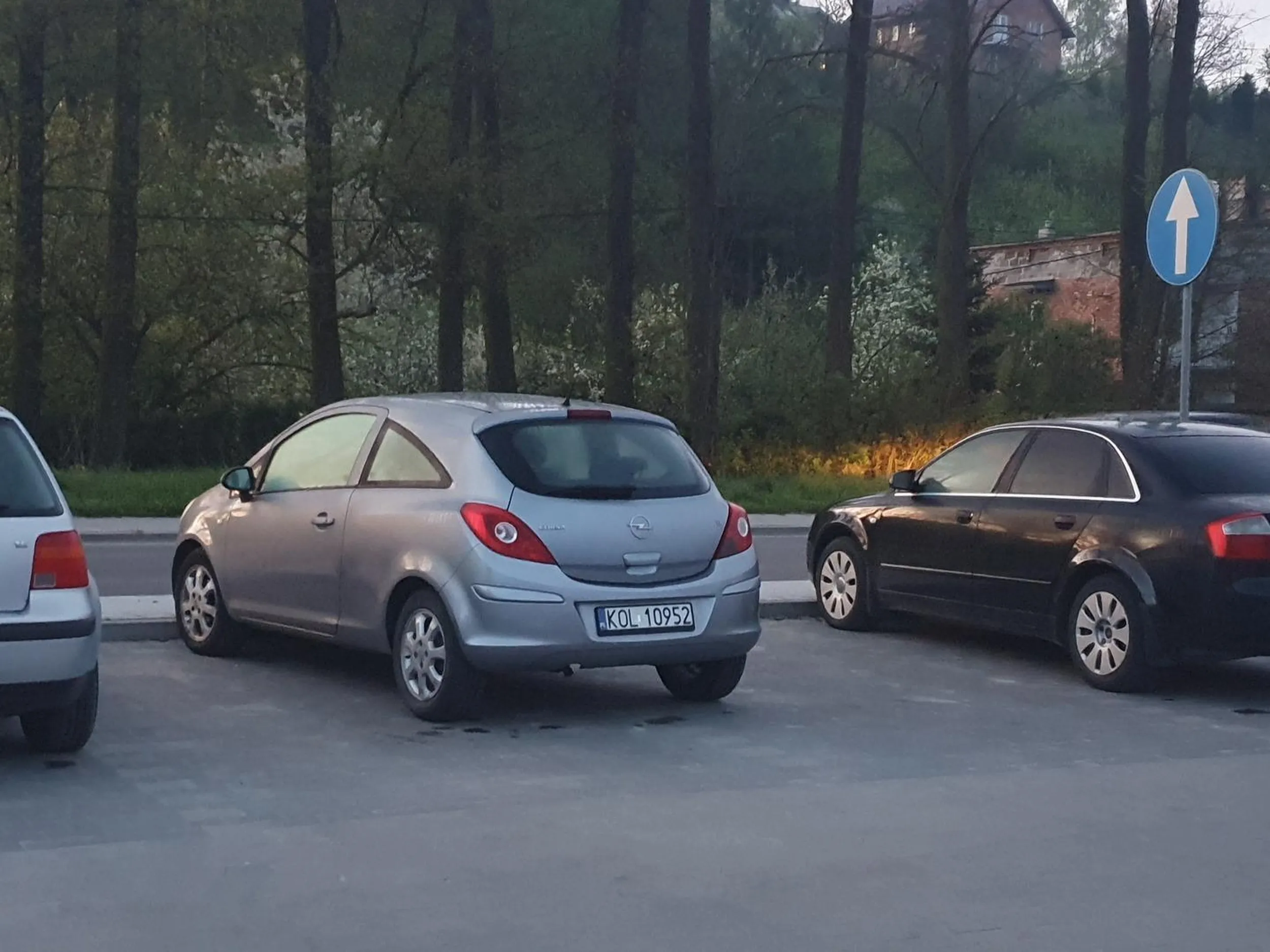 Kolejny "mistrz" parkowania